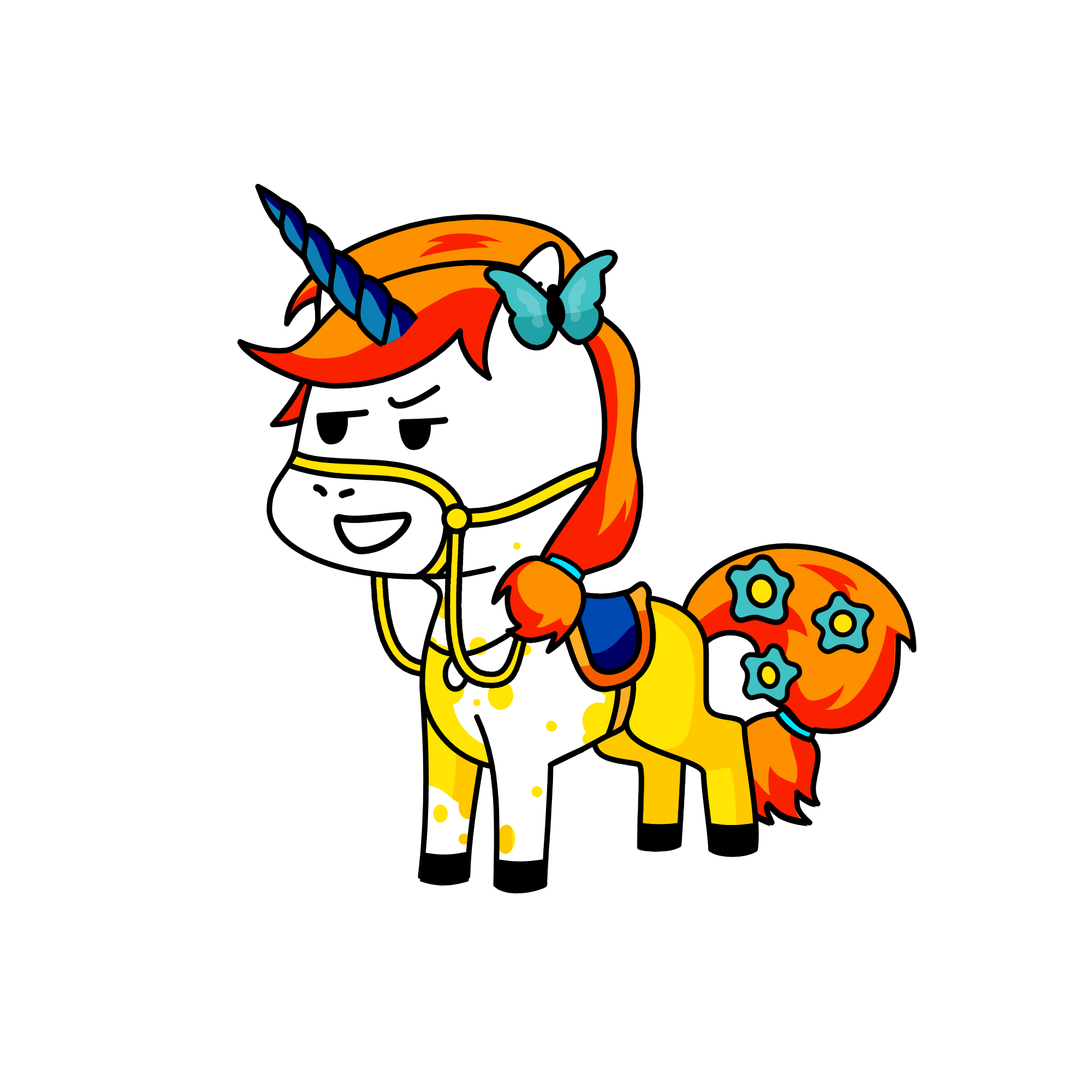 Painty, the unicorn