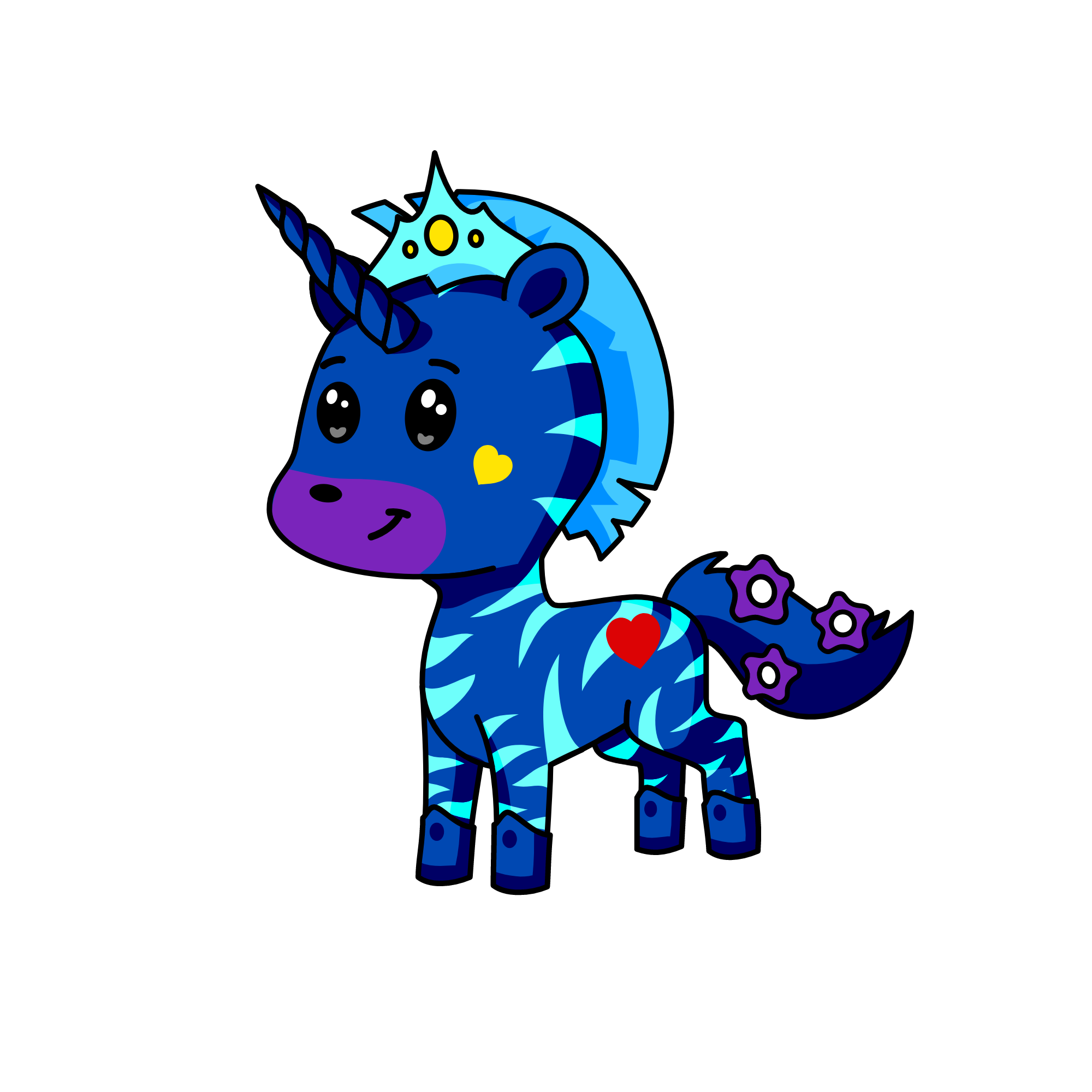 Veenadhari Shinil, the unicorn