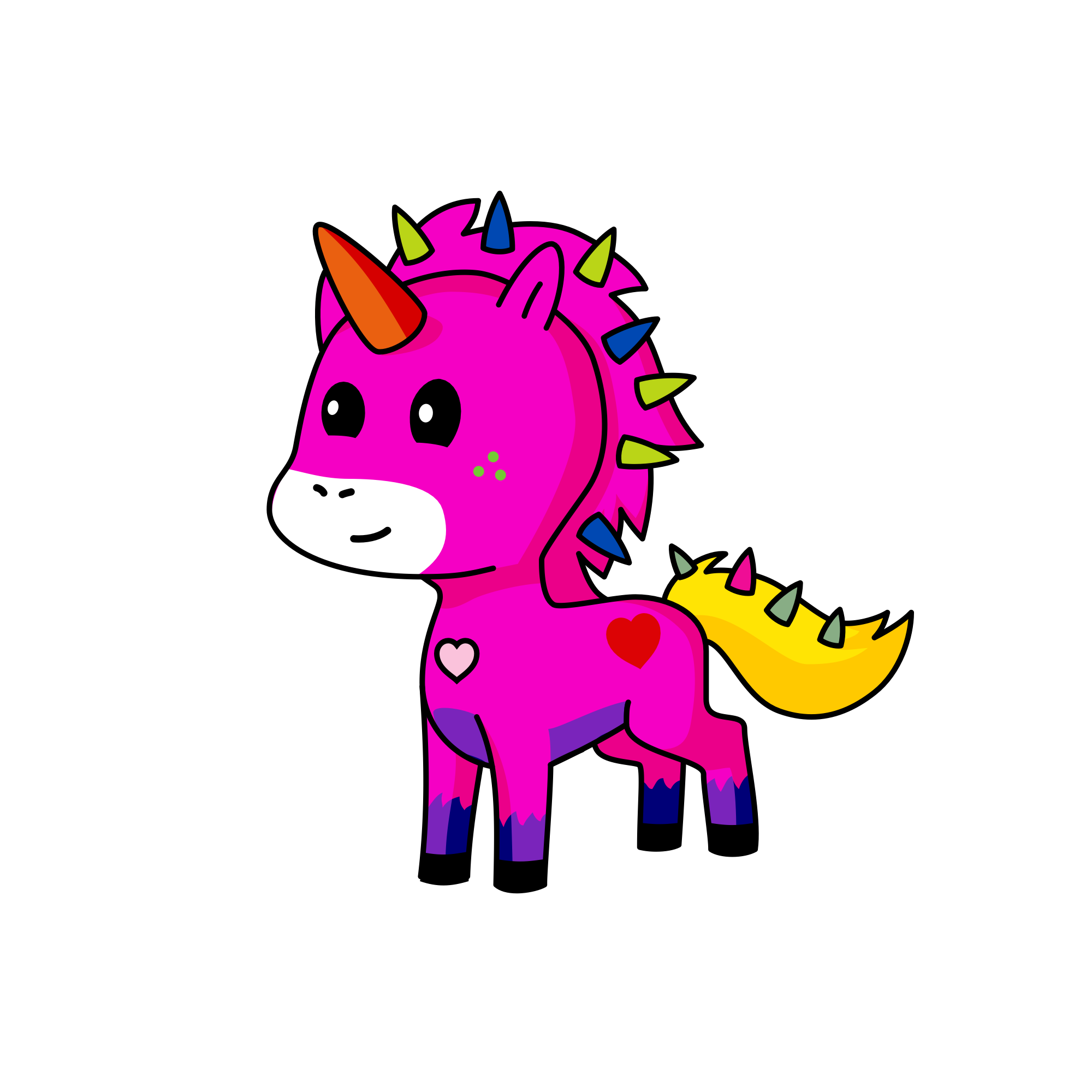 Noob —_—, the unicorn