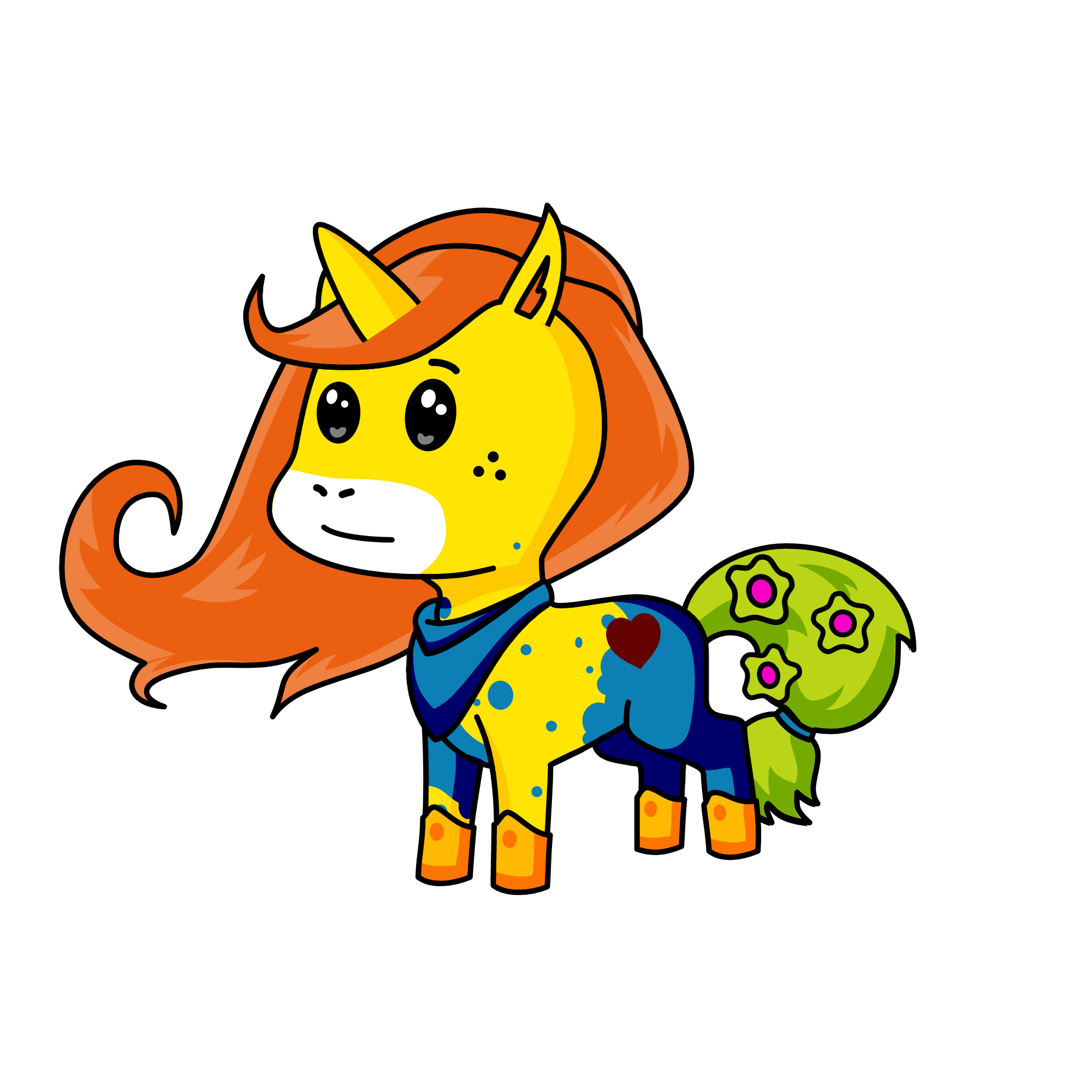 Starbow, the unicorn