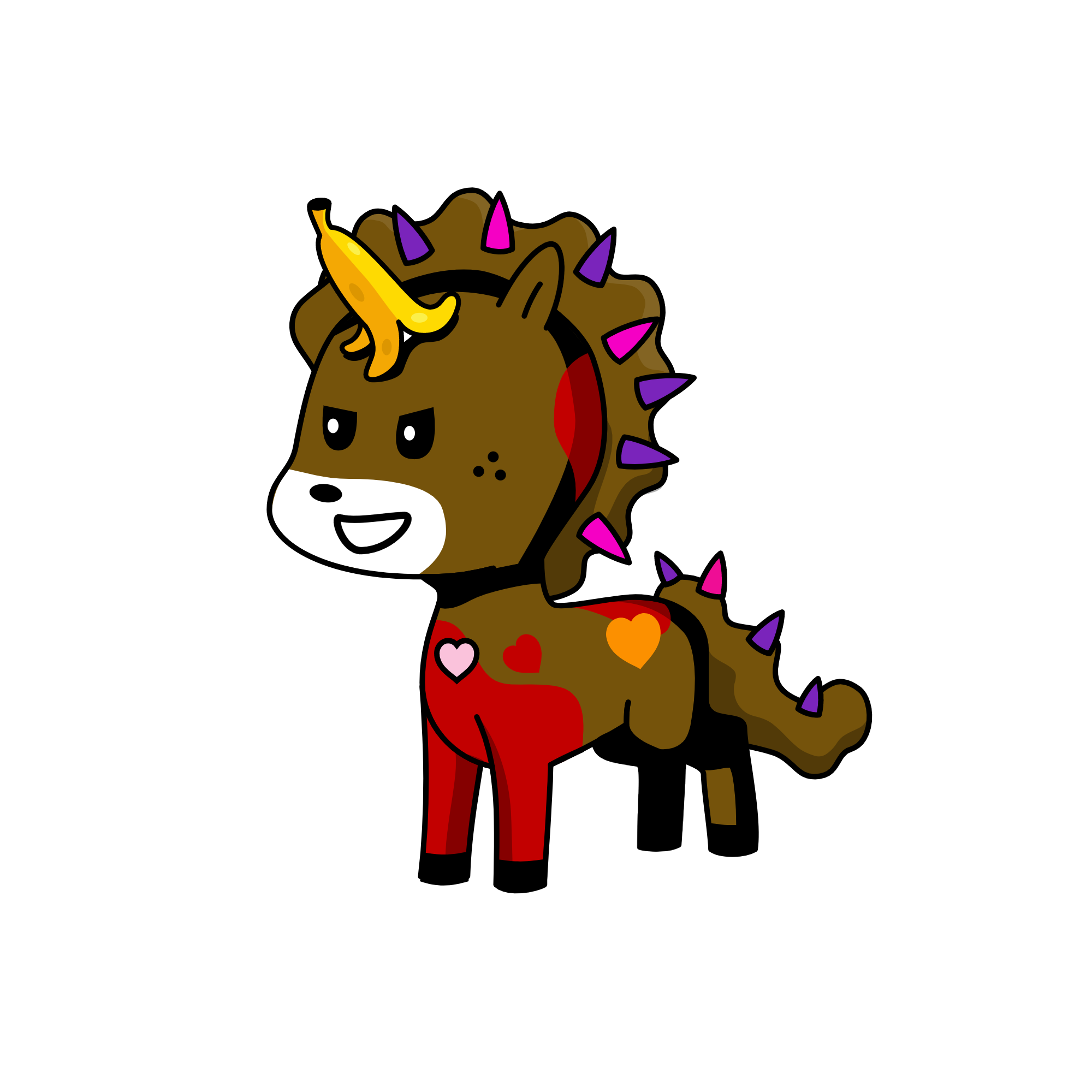 Sundae, the unicorn