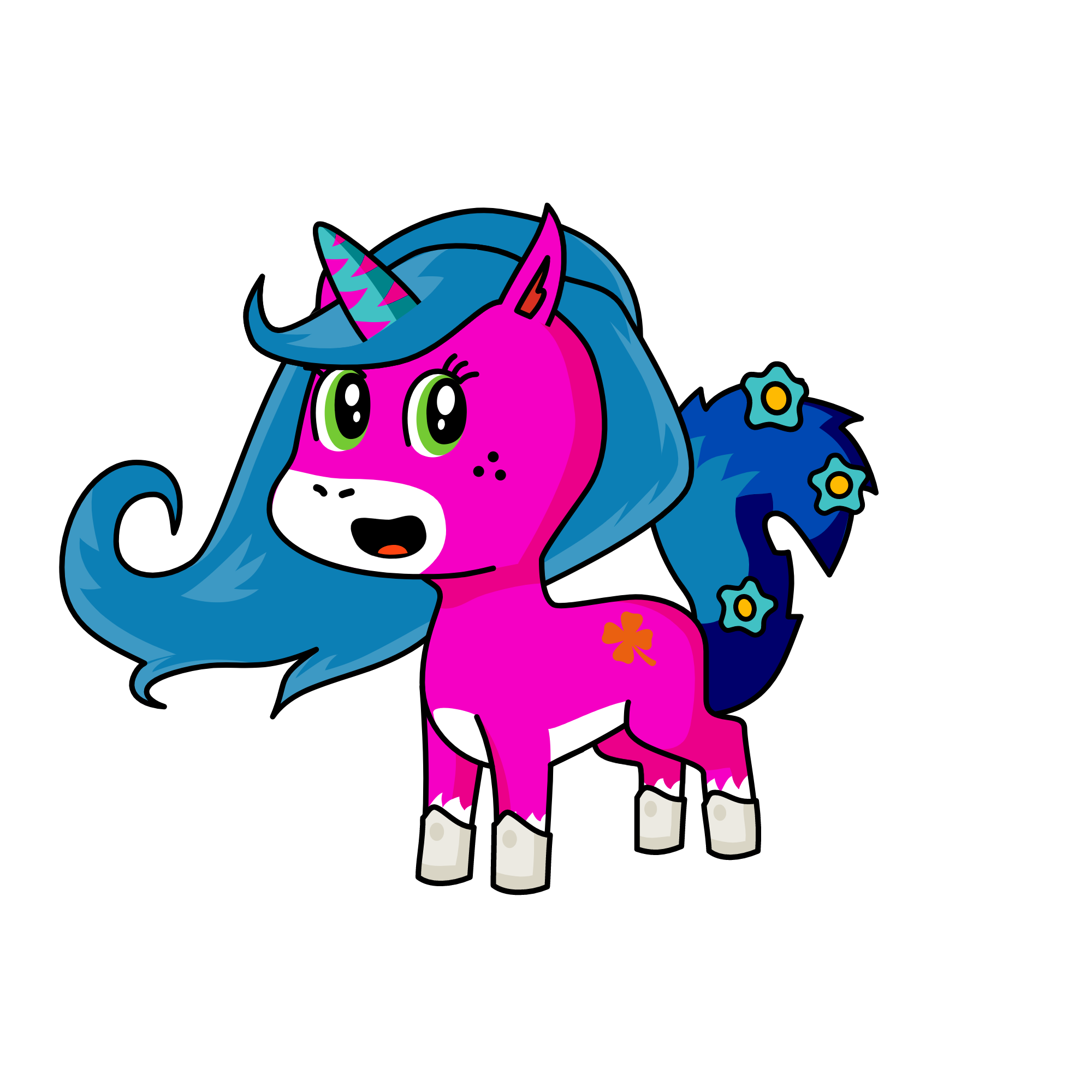 mia, the unicorn