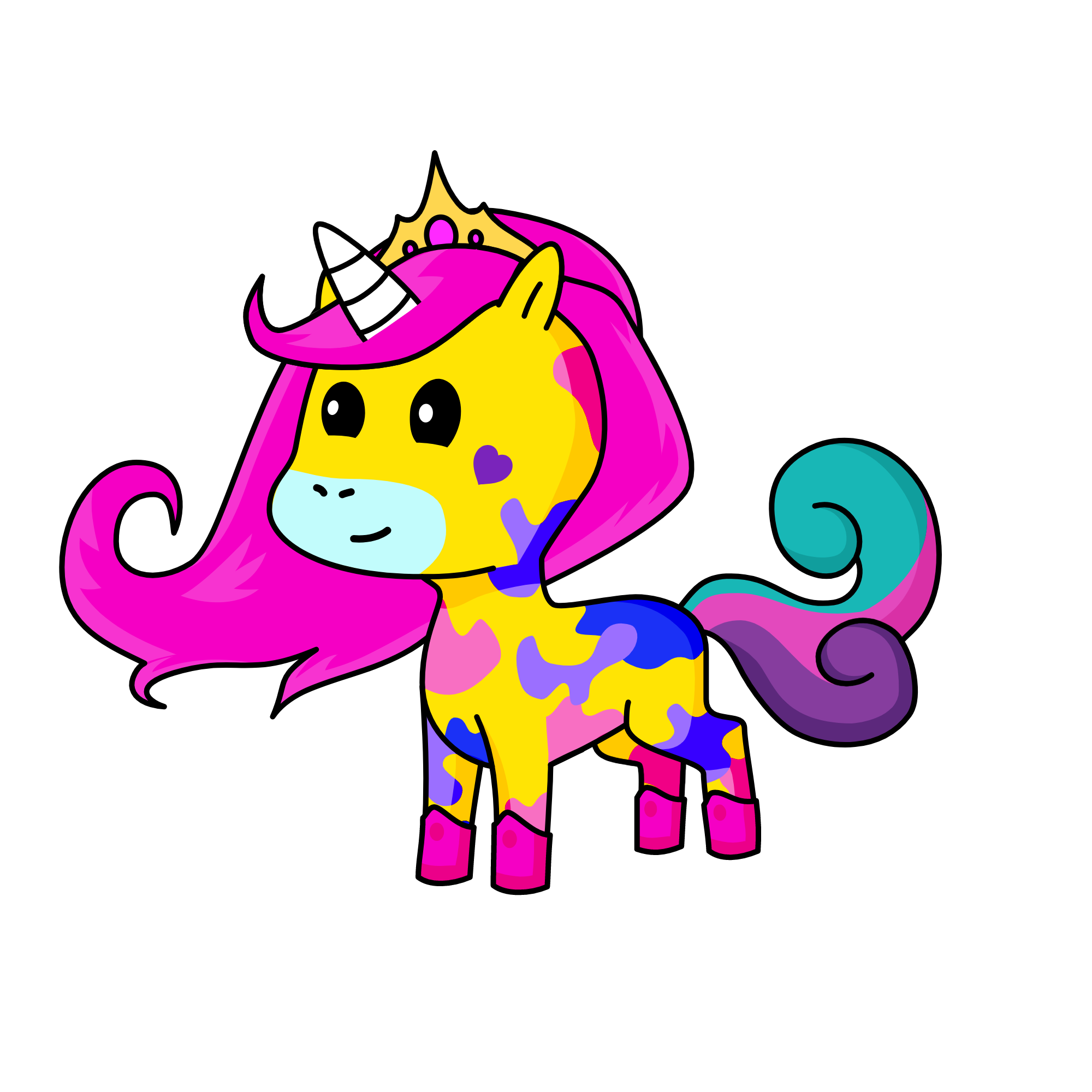 Nyon, the unicorn
