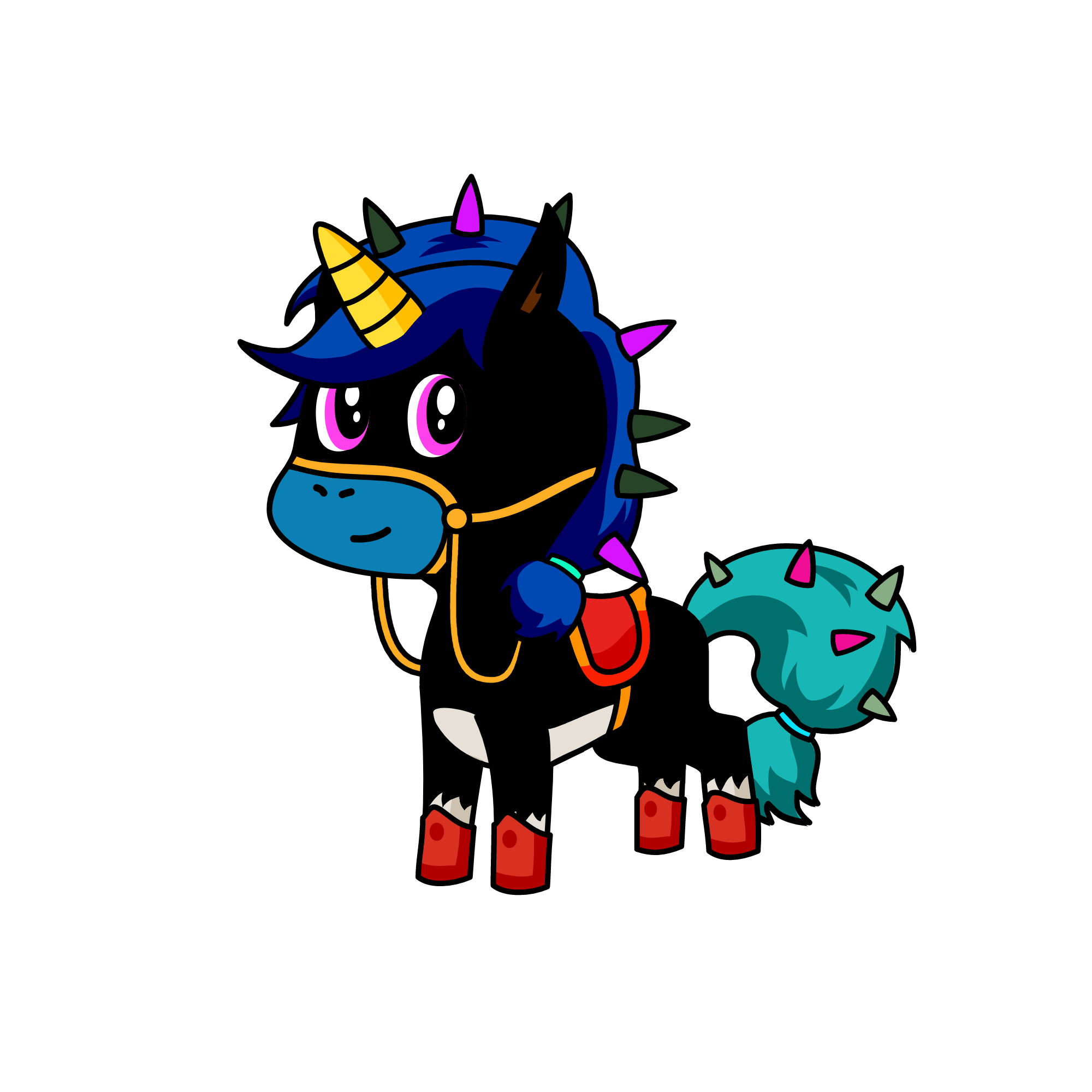 Midnight, the unicorn