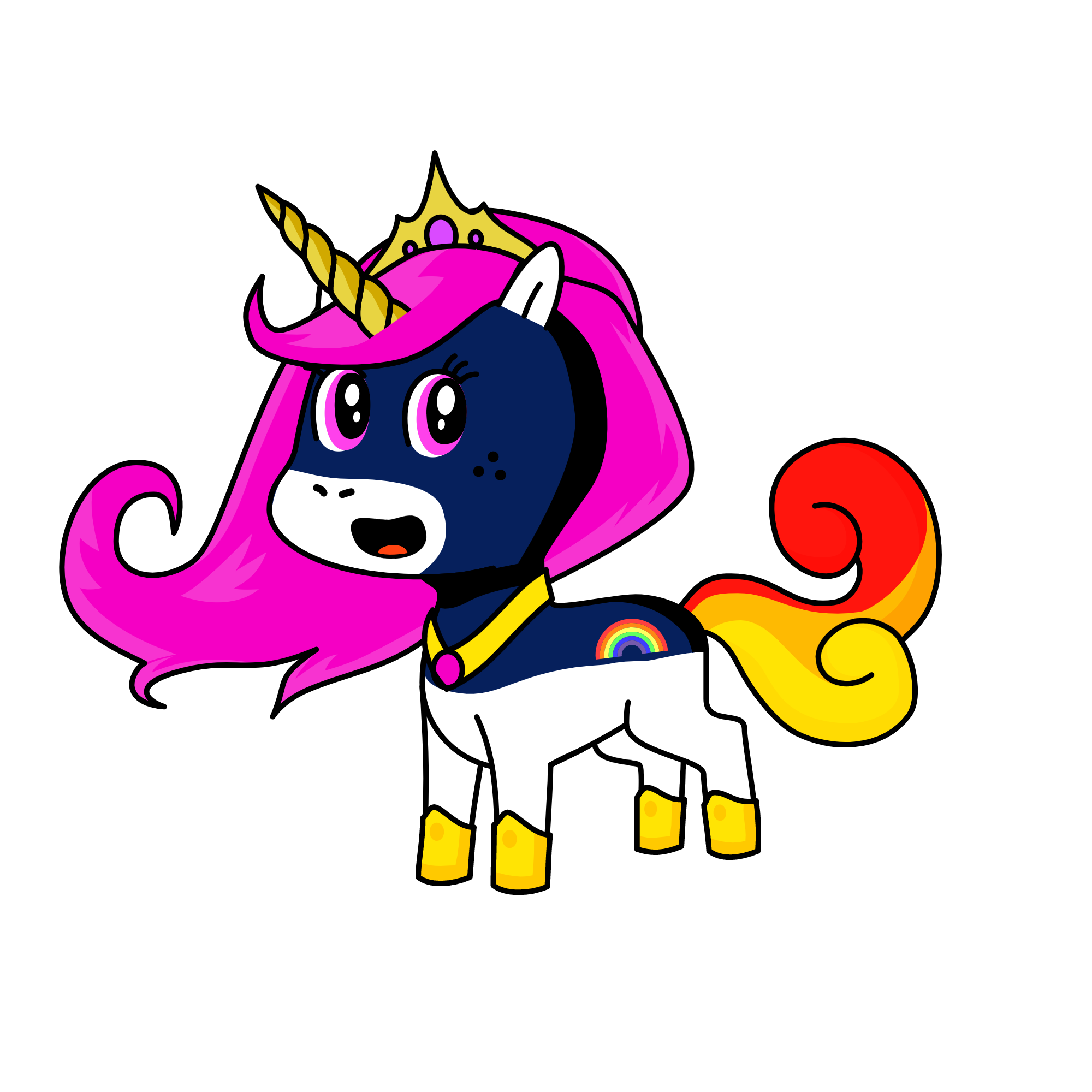 Queen Stelleastia, the unicorn