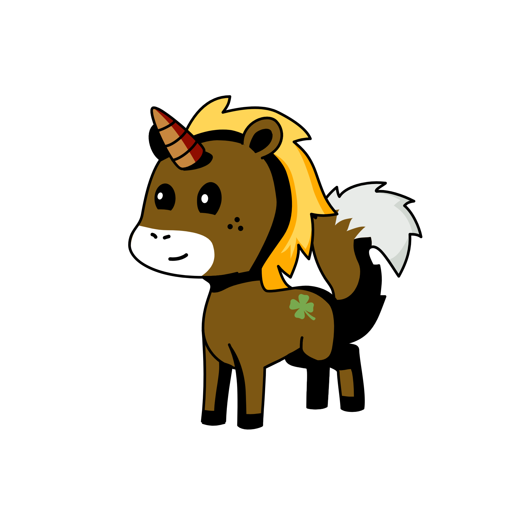 Walnut, the unicorn