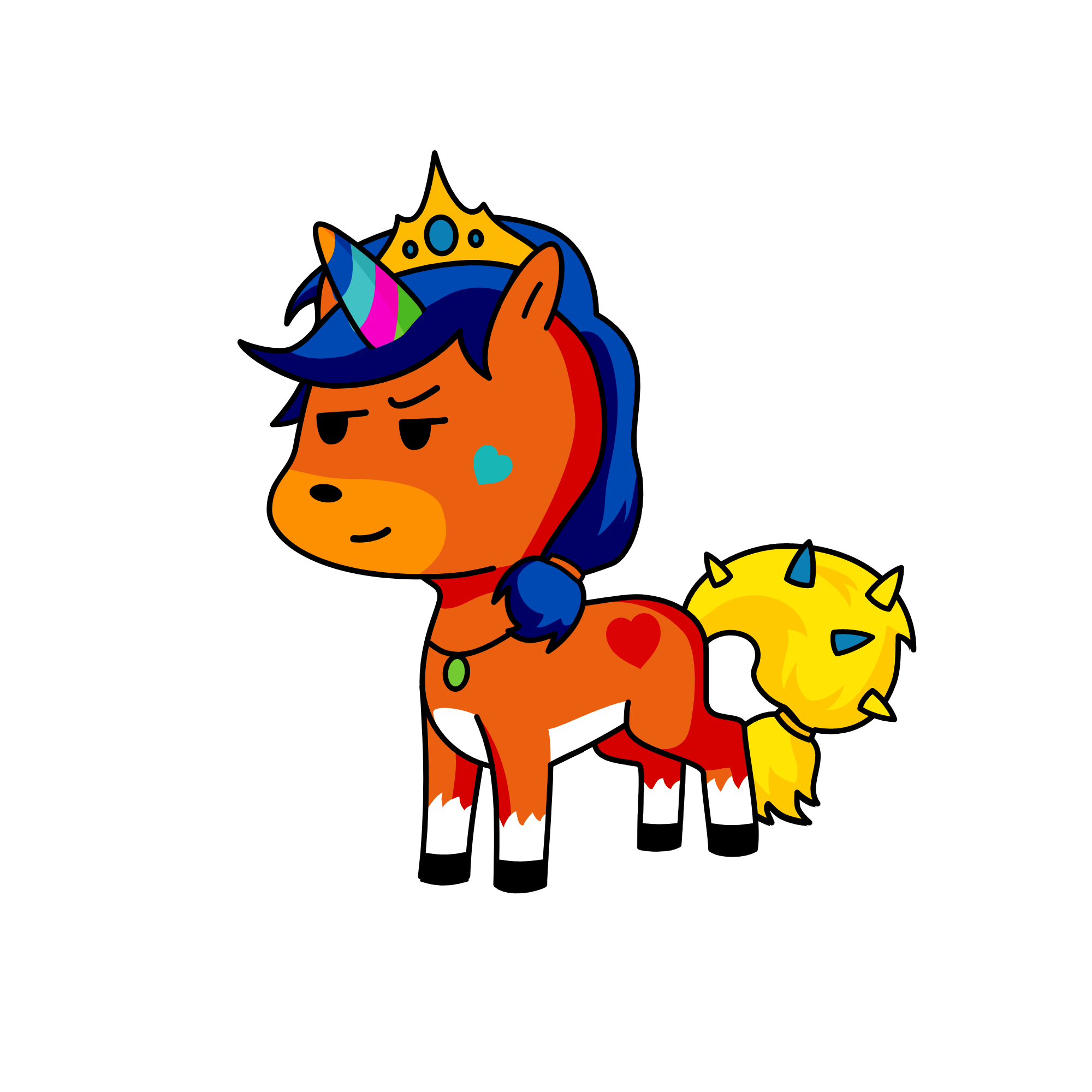 yobbo, the unicorn