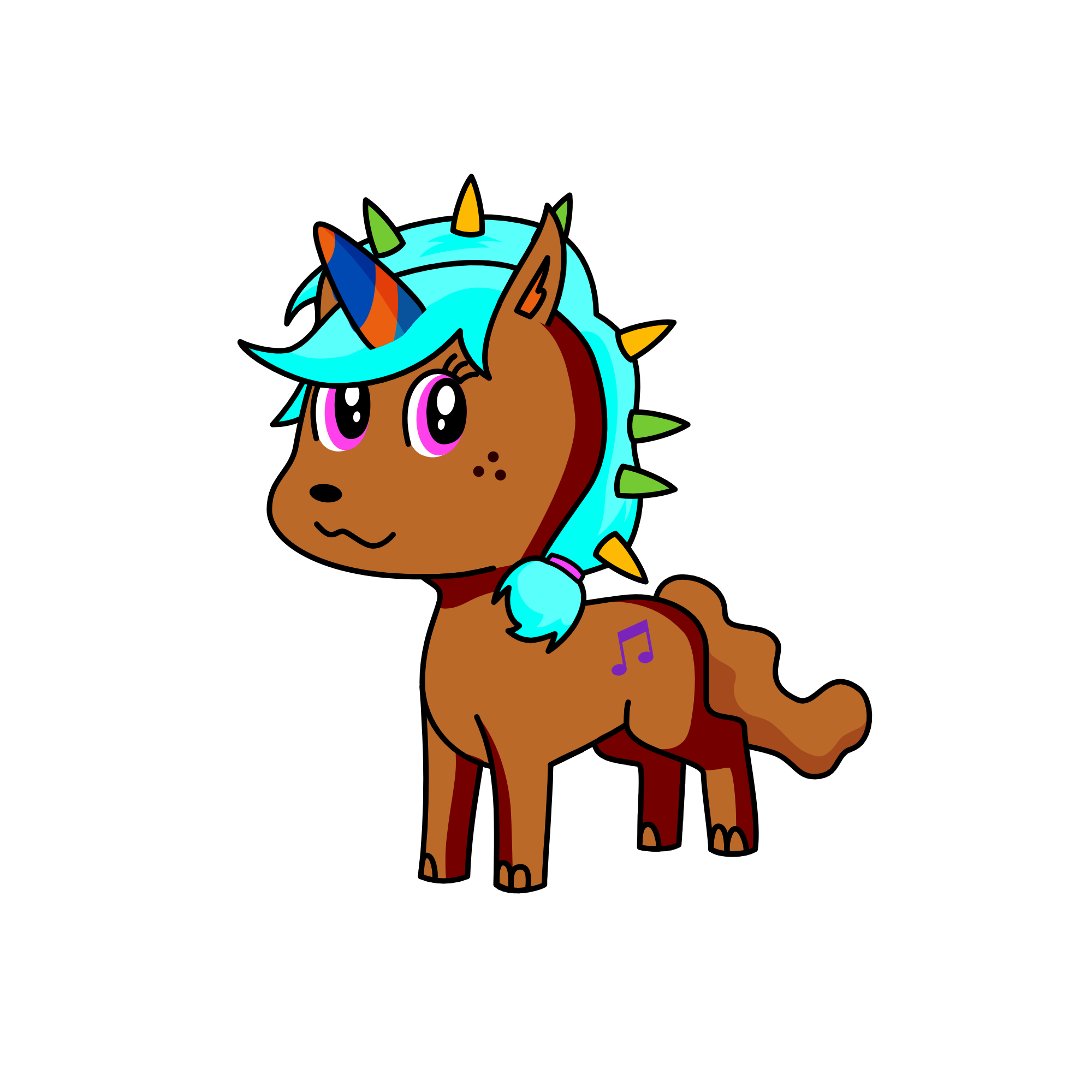 paws, the unicorn