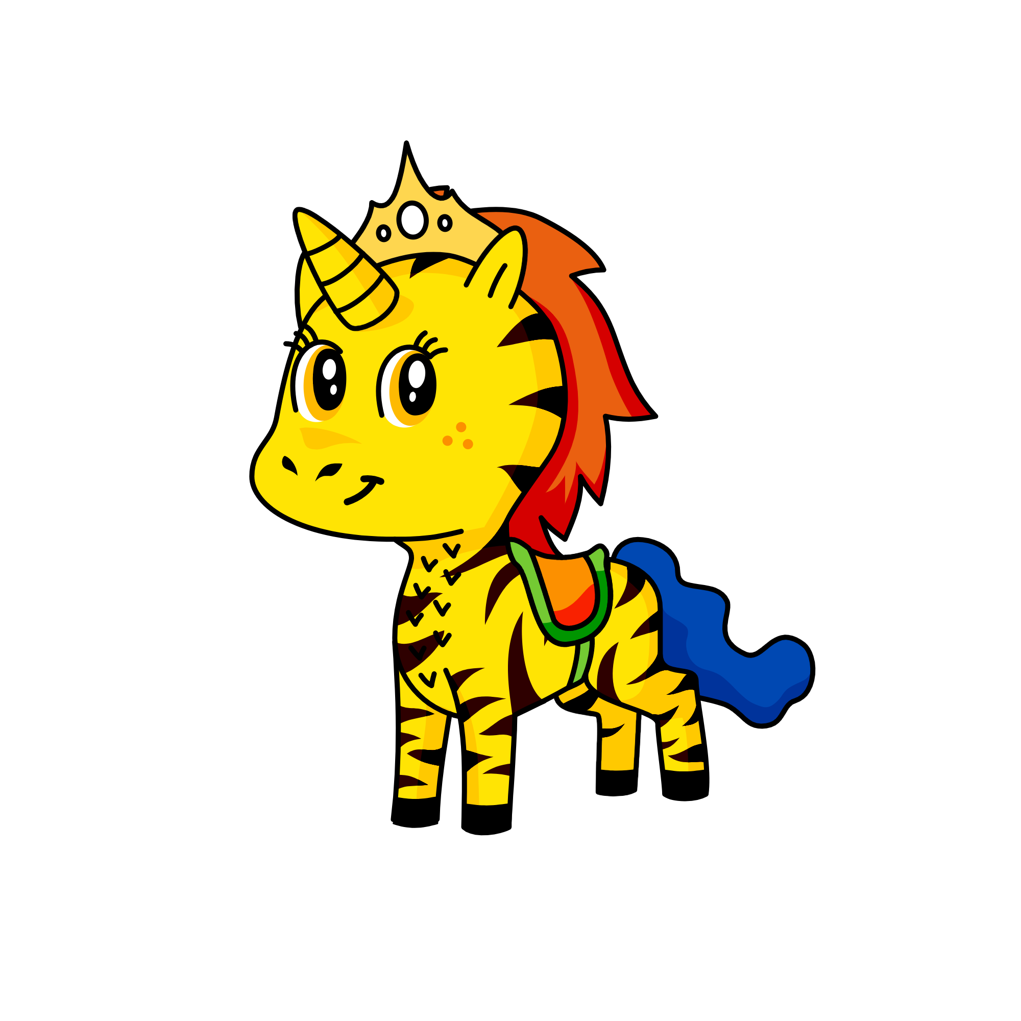 Honey, the unicorn