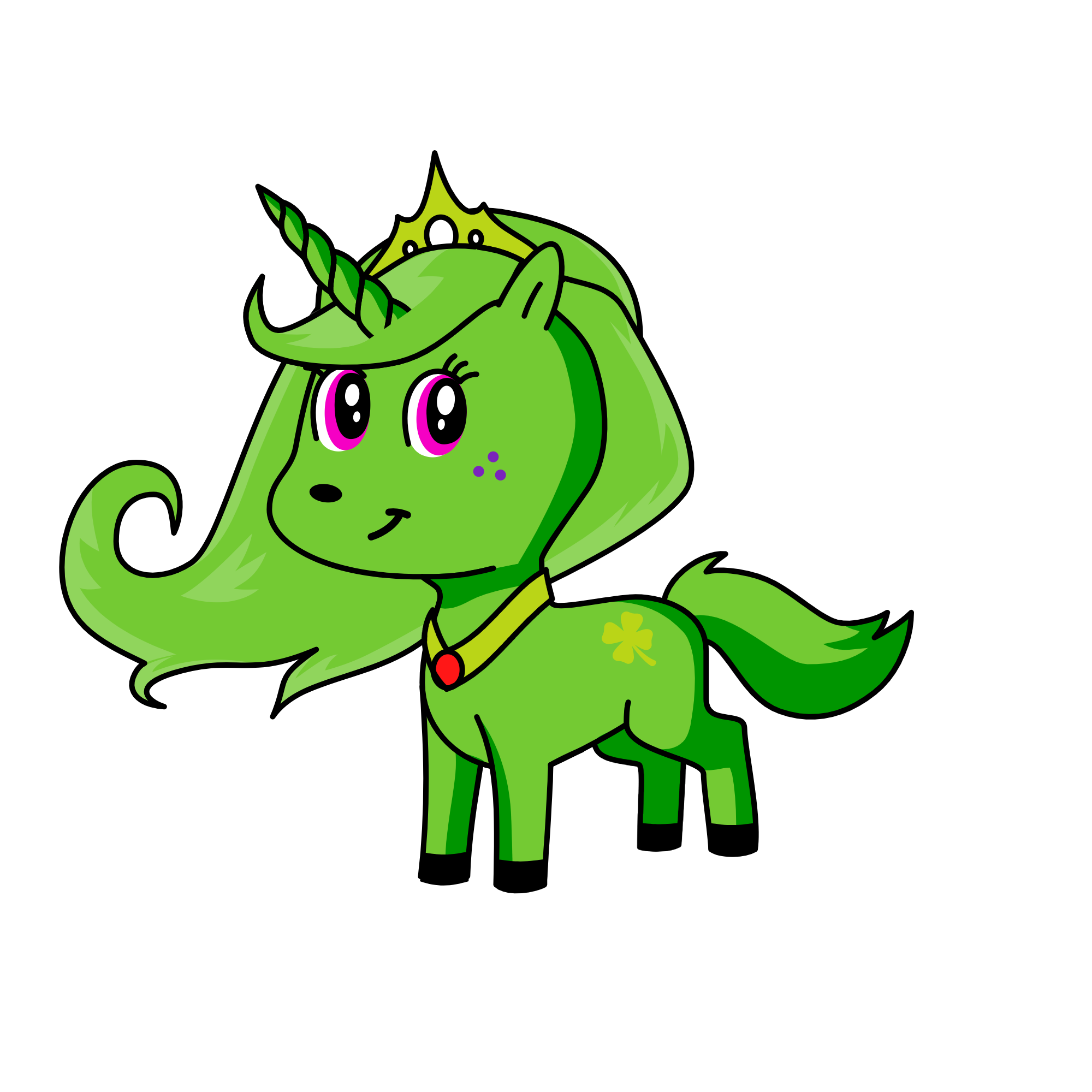 flor, the unicorn