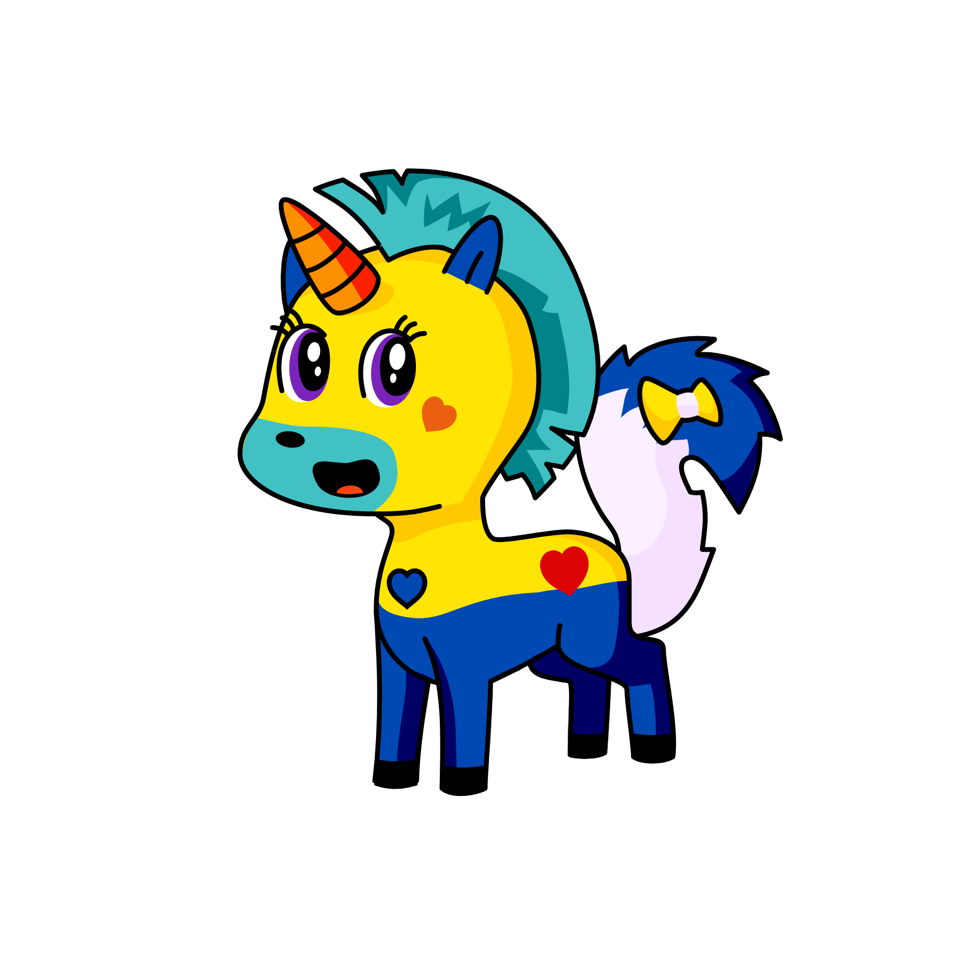 Celeste, the unicorn