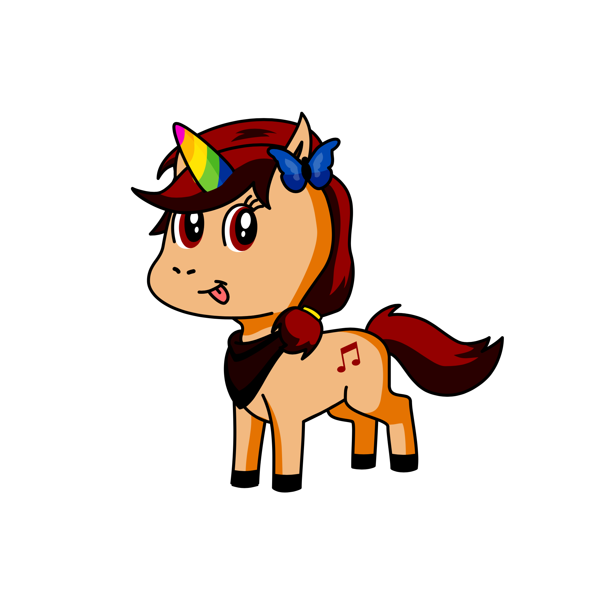 Robinsparklesatnight, the unicorn