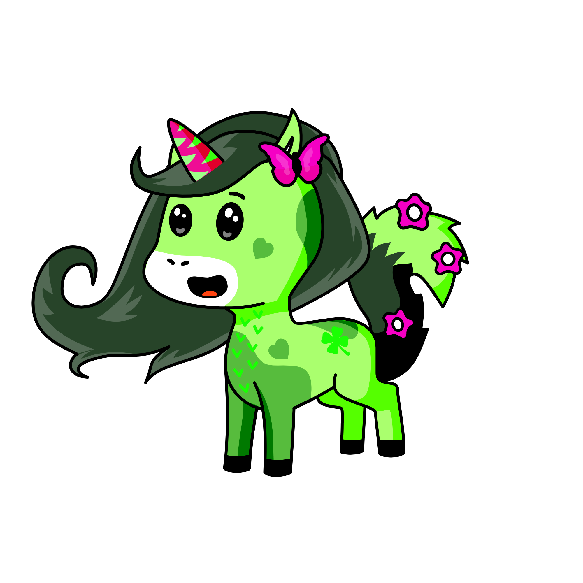 Lizzy, the unicorn