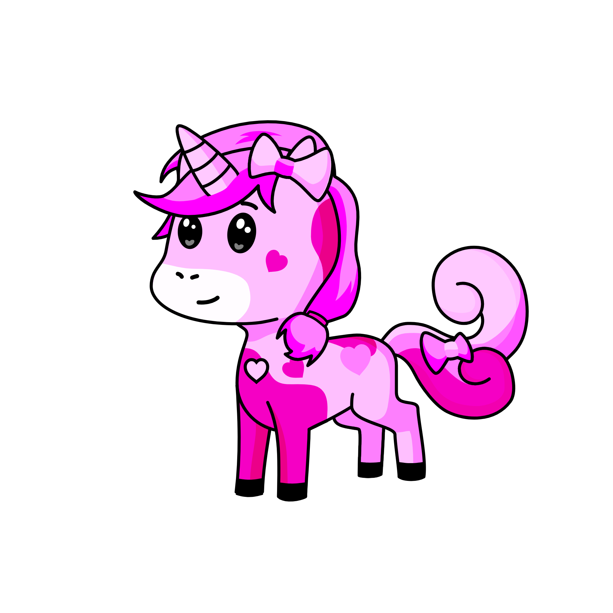 Hearty, the unicorn