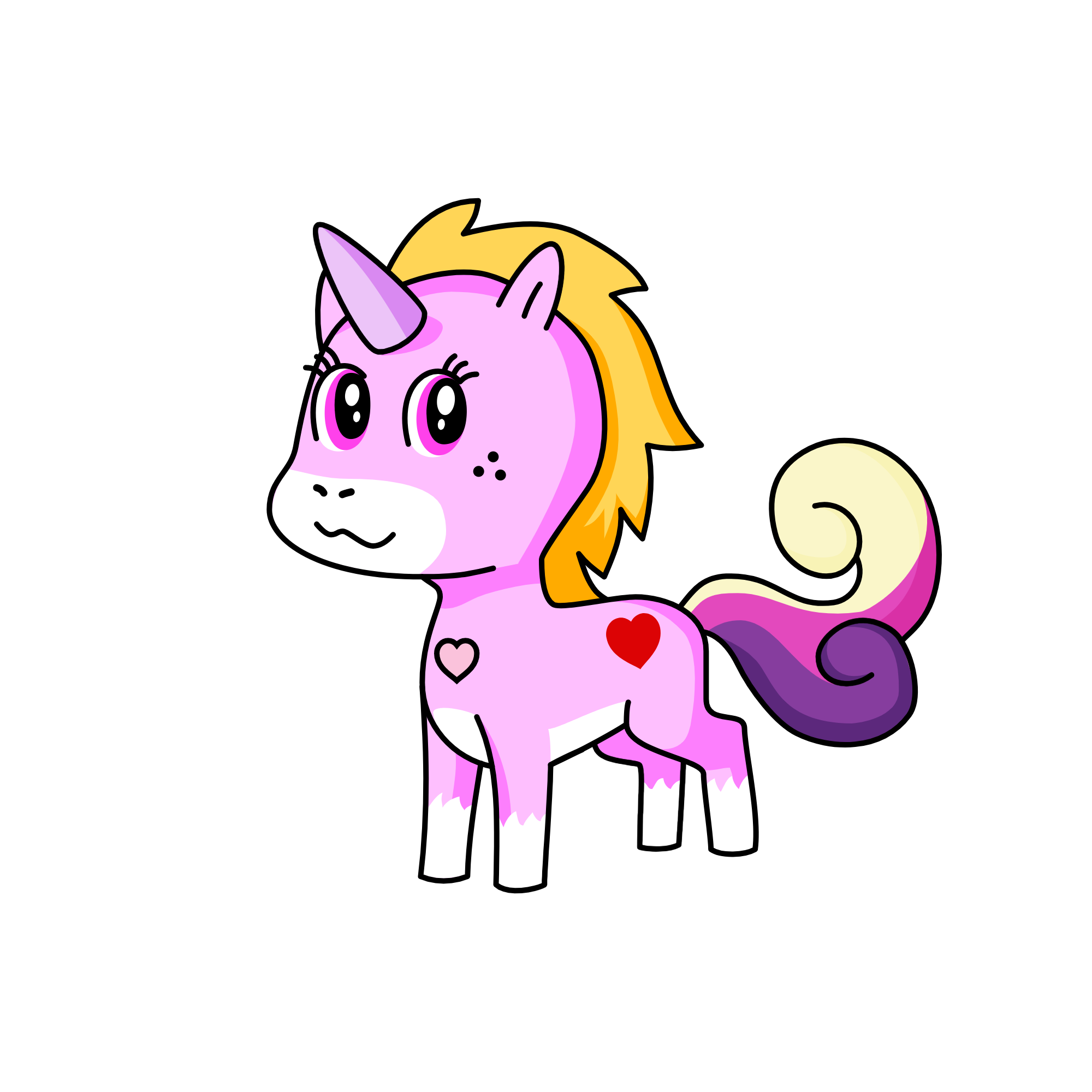 Pearl, the unicorn