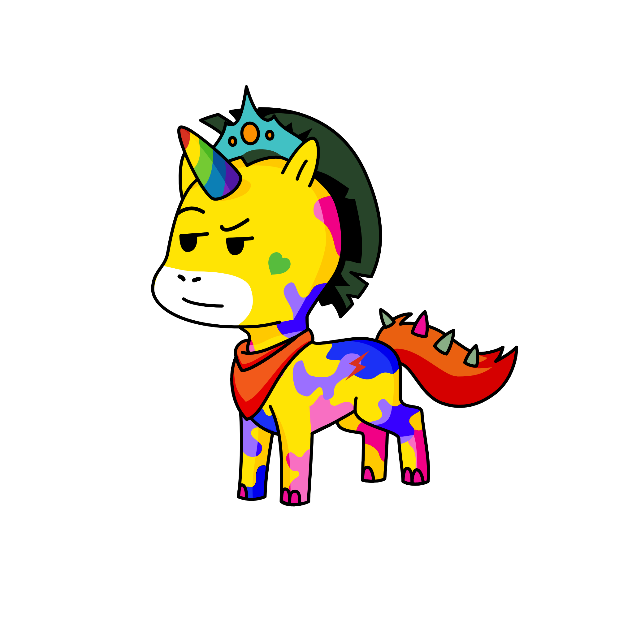 Principito, the unicorn