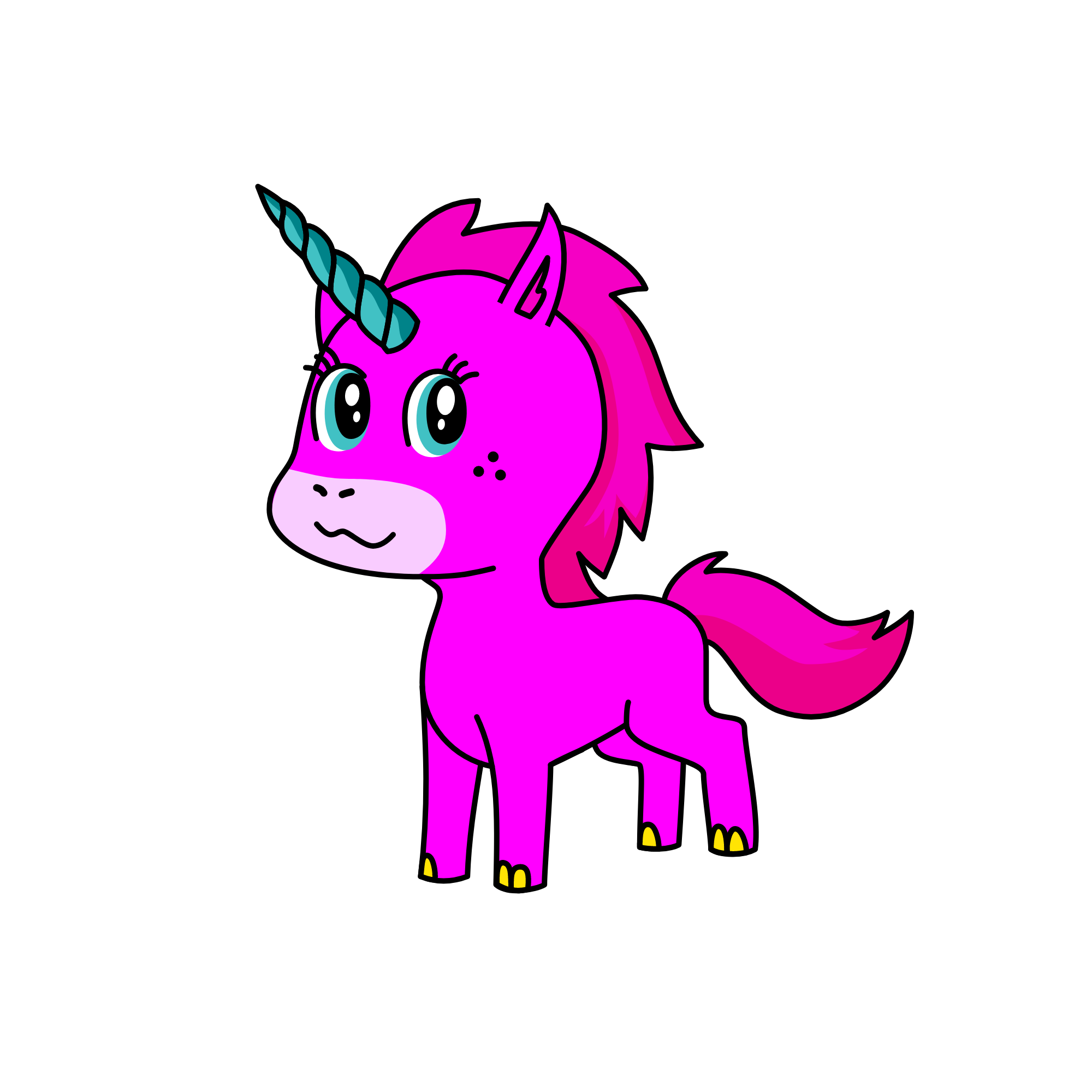 Unikitty, the unicorn