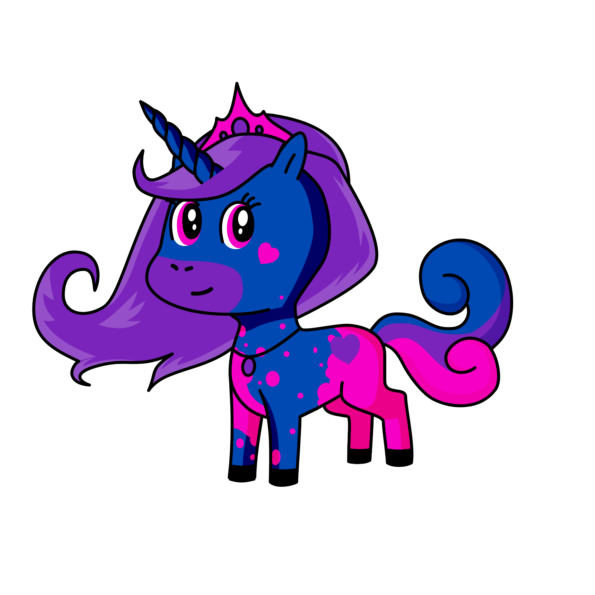 SNOW, the unicorn