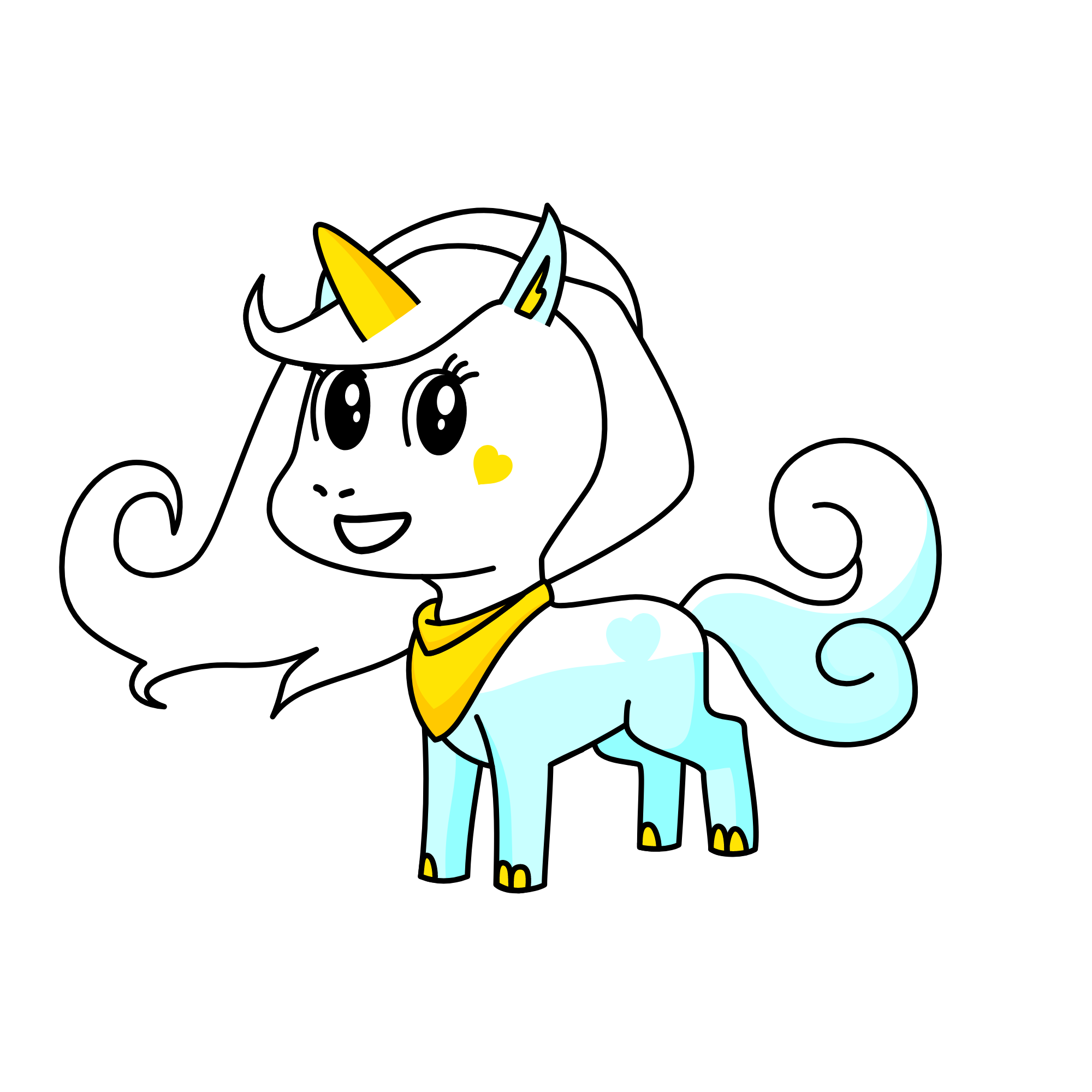 Cremino, the unicorn