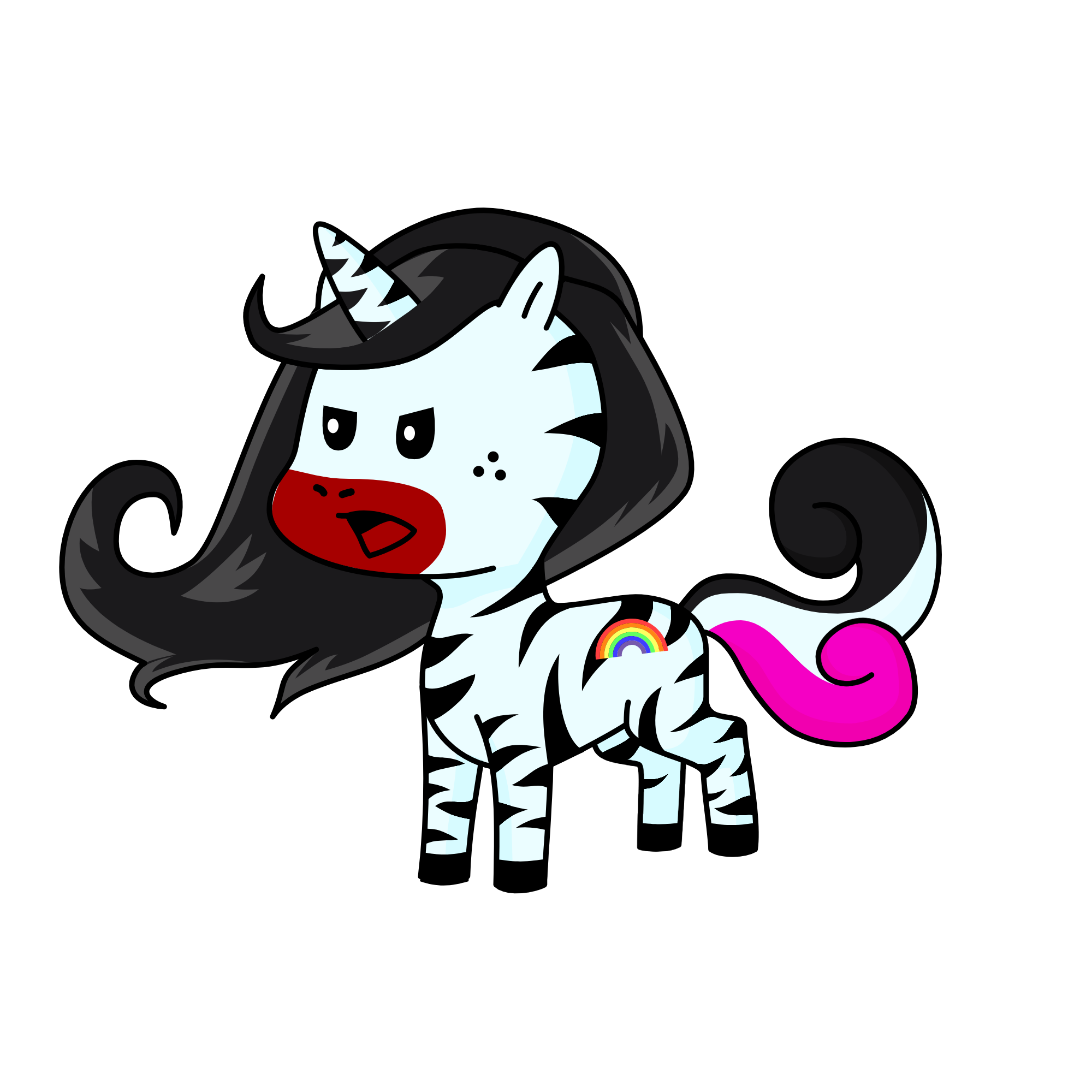 Zoobra, the unicorn