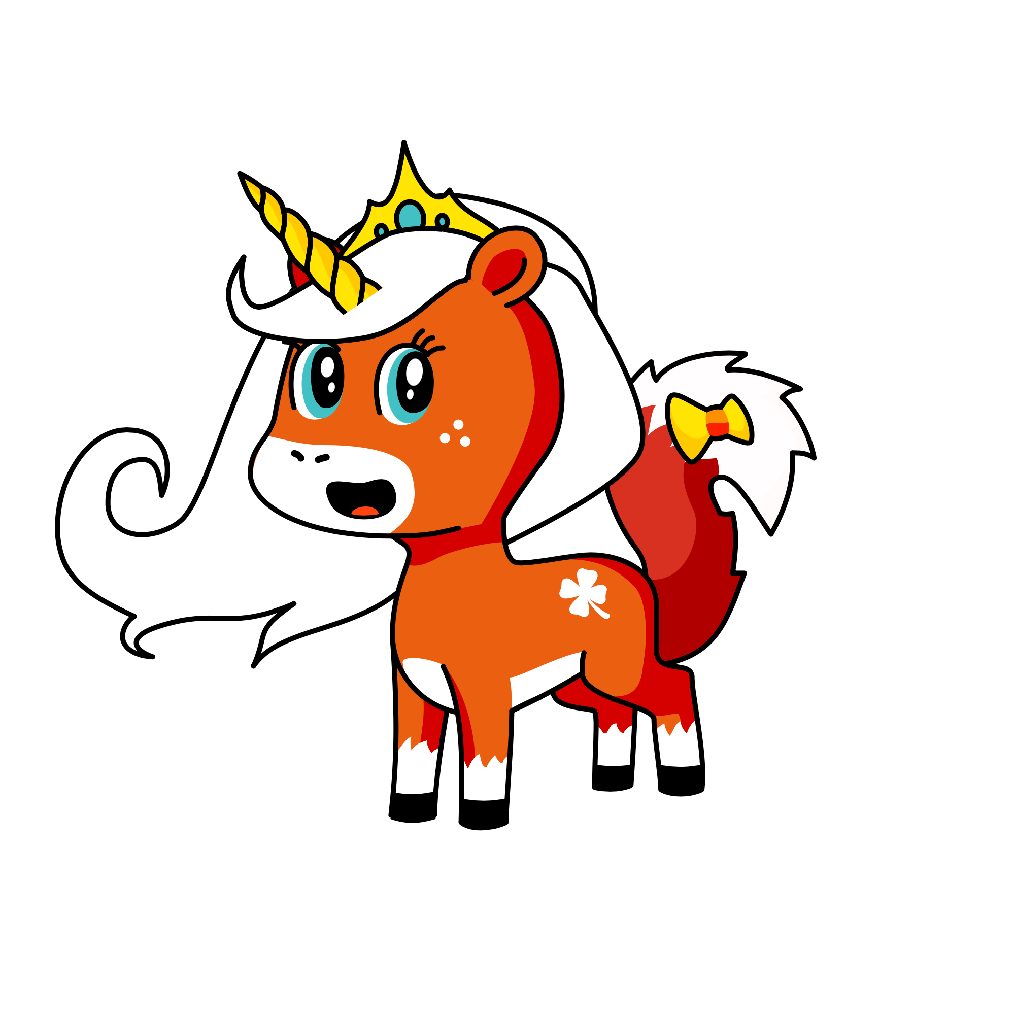 Foxaurora , the unicorn