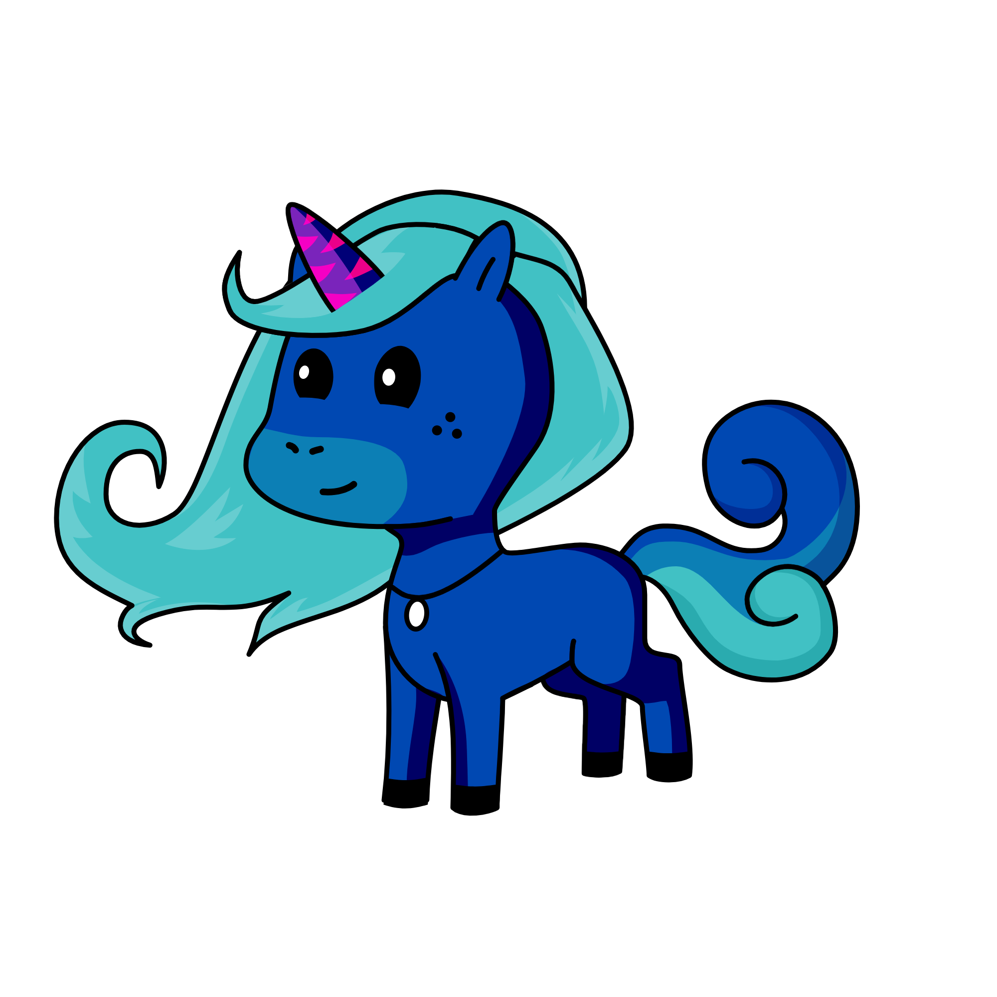 dark'em up!, the unicorn