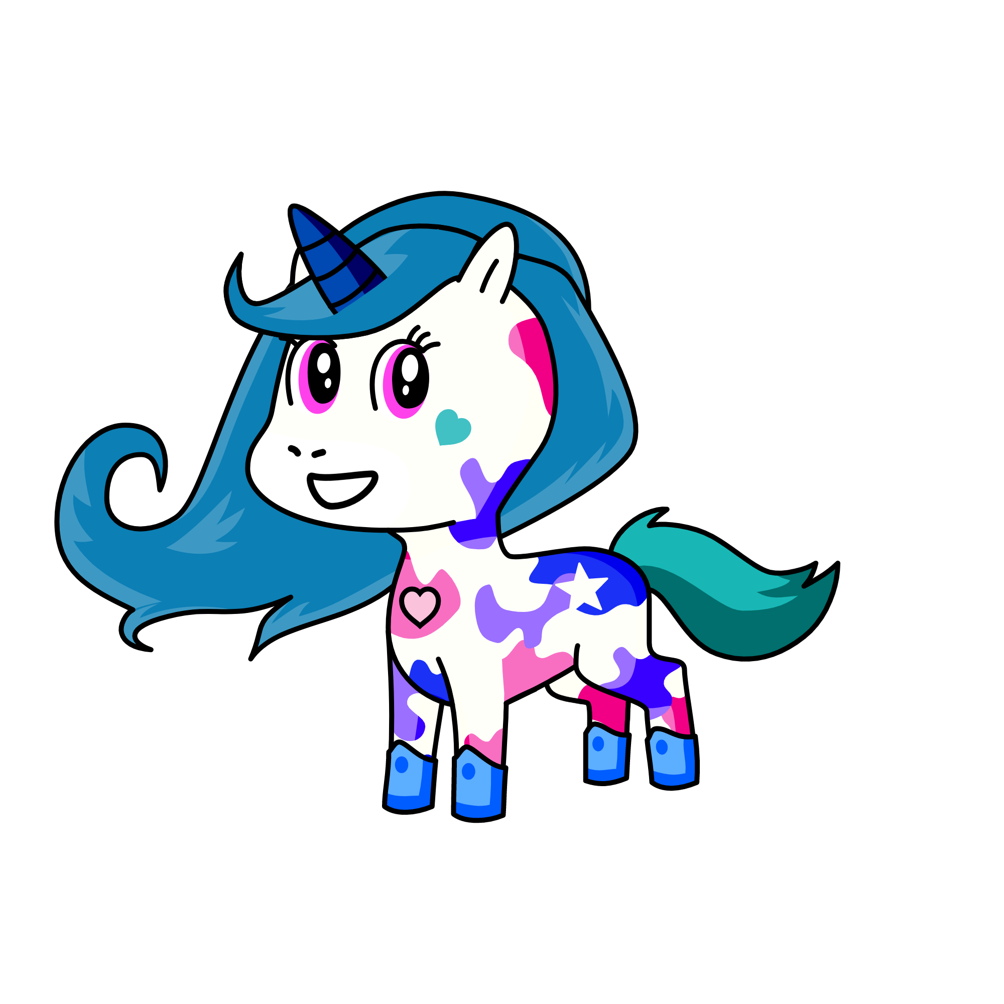 Popy, the unicorn