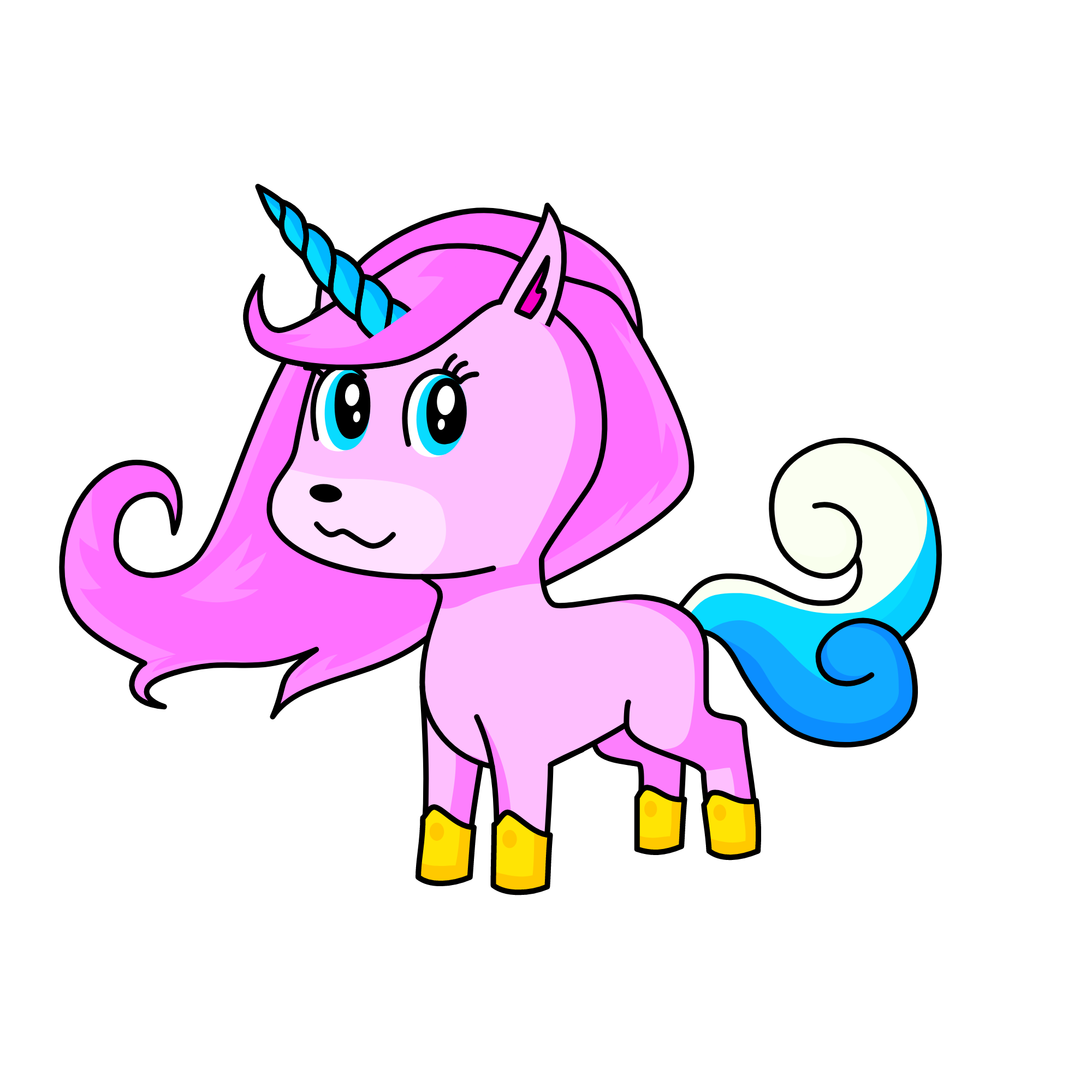 Unikitty, the unicorn