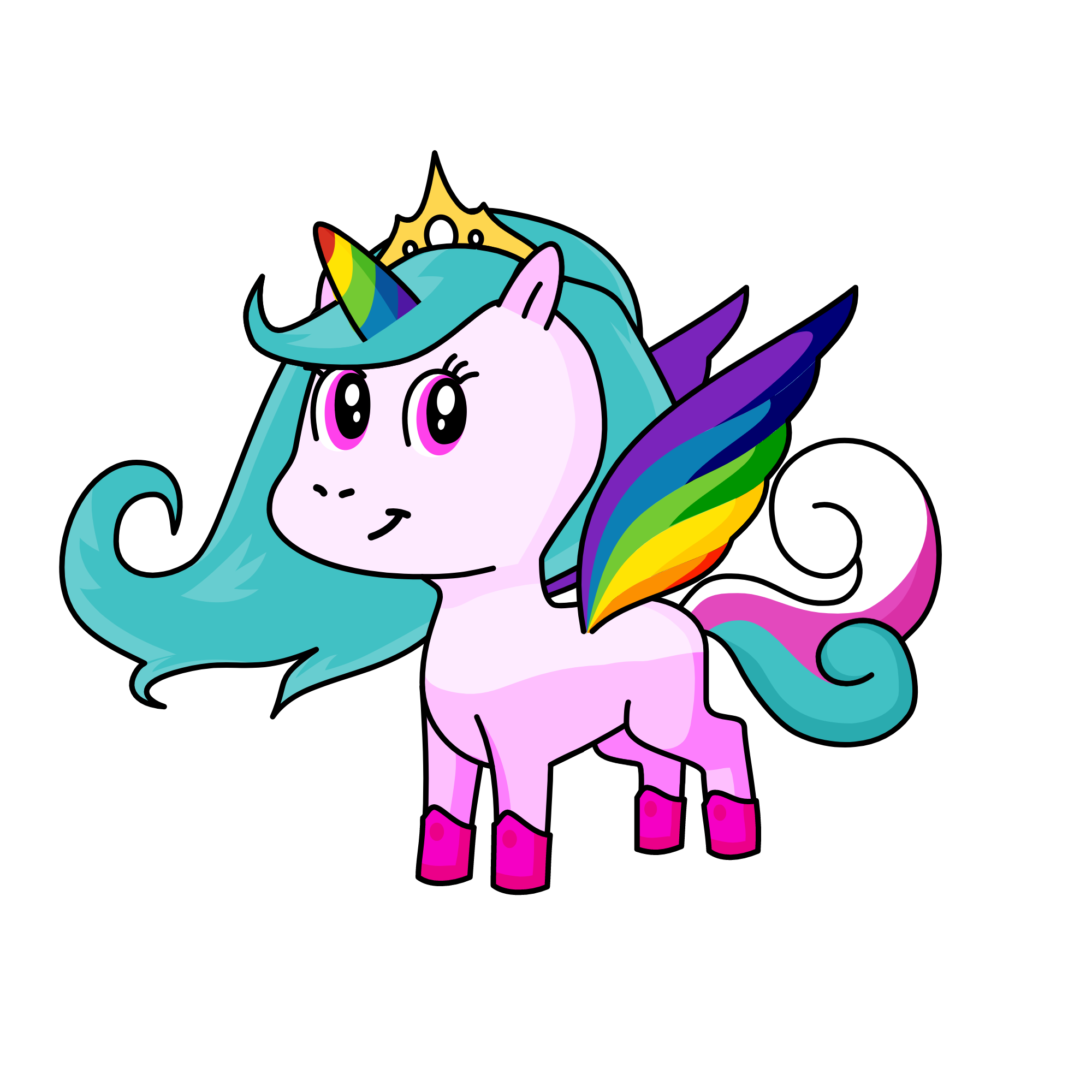 Sweetrose, the unicorn