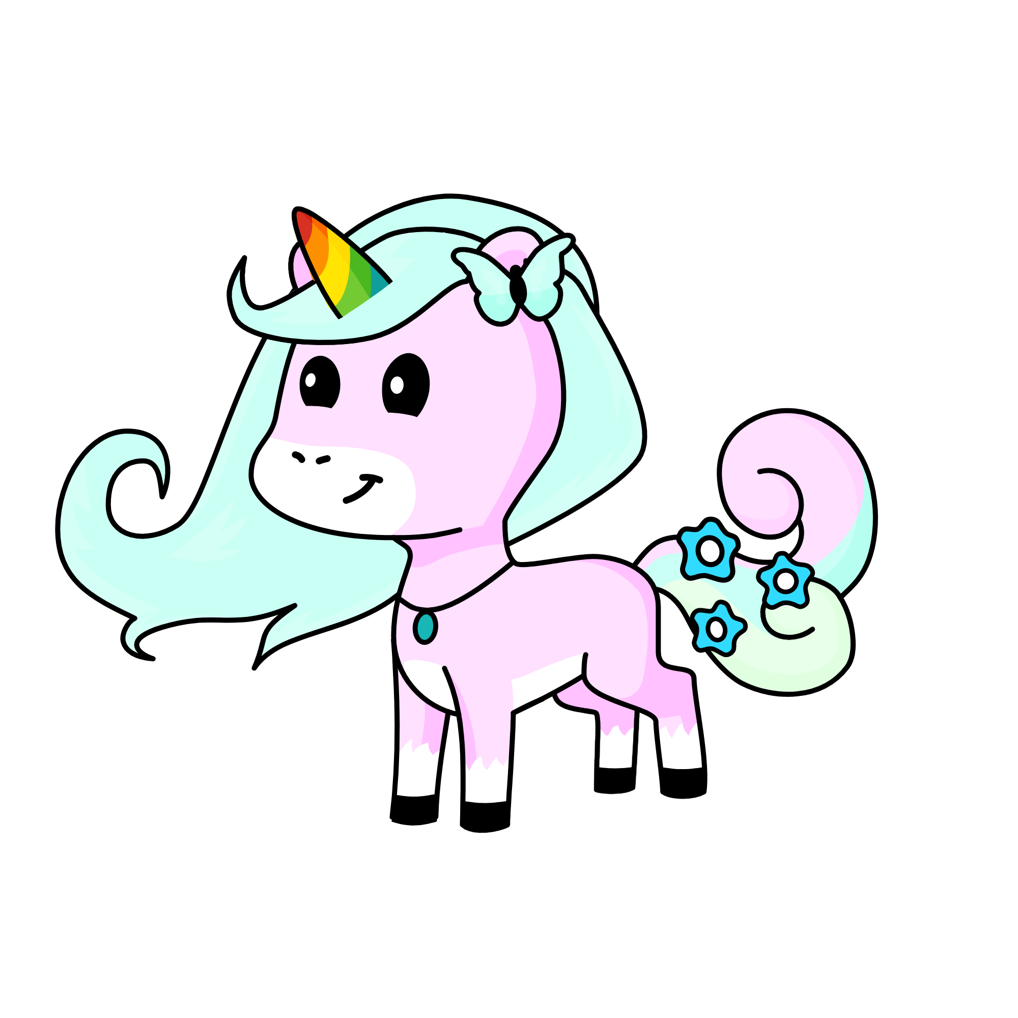 Butterfly, the unicorn