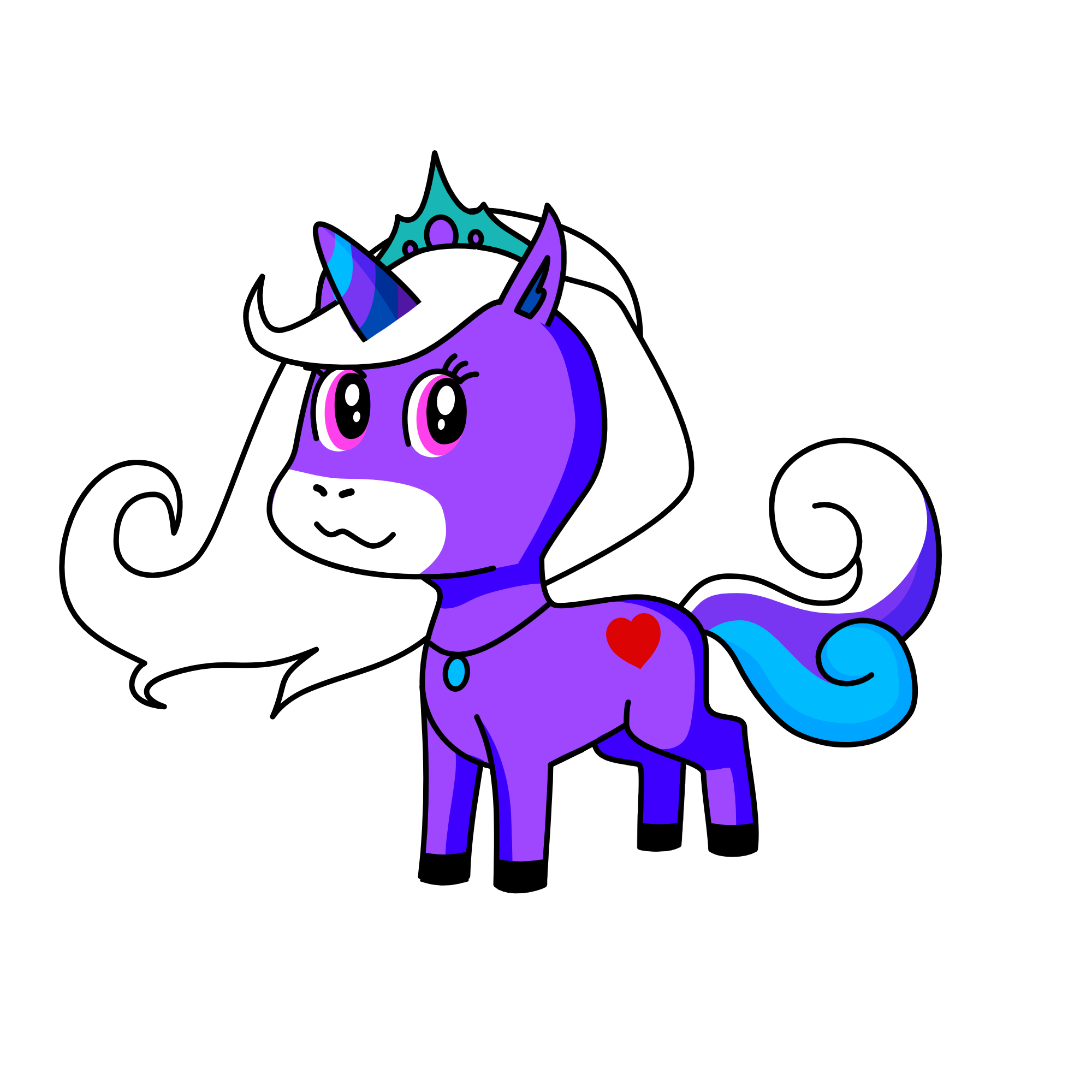 celestia, the unicorn