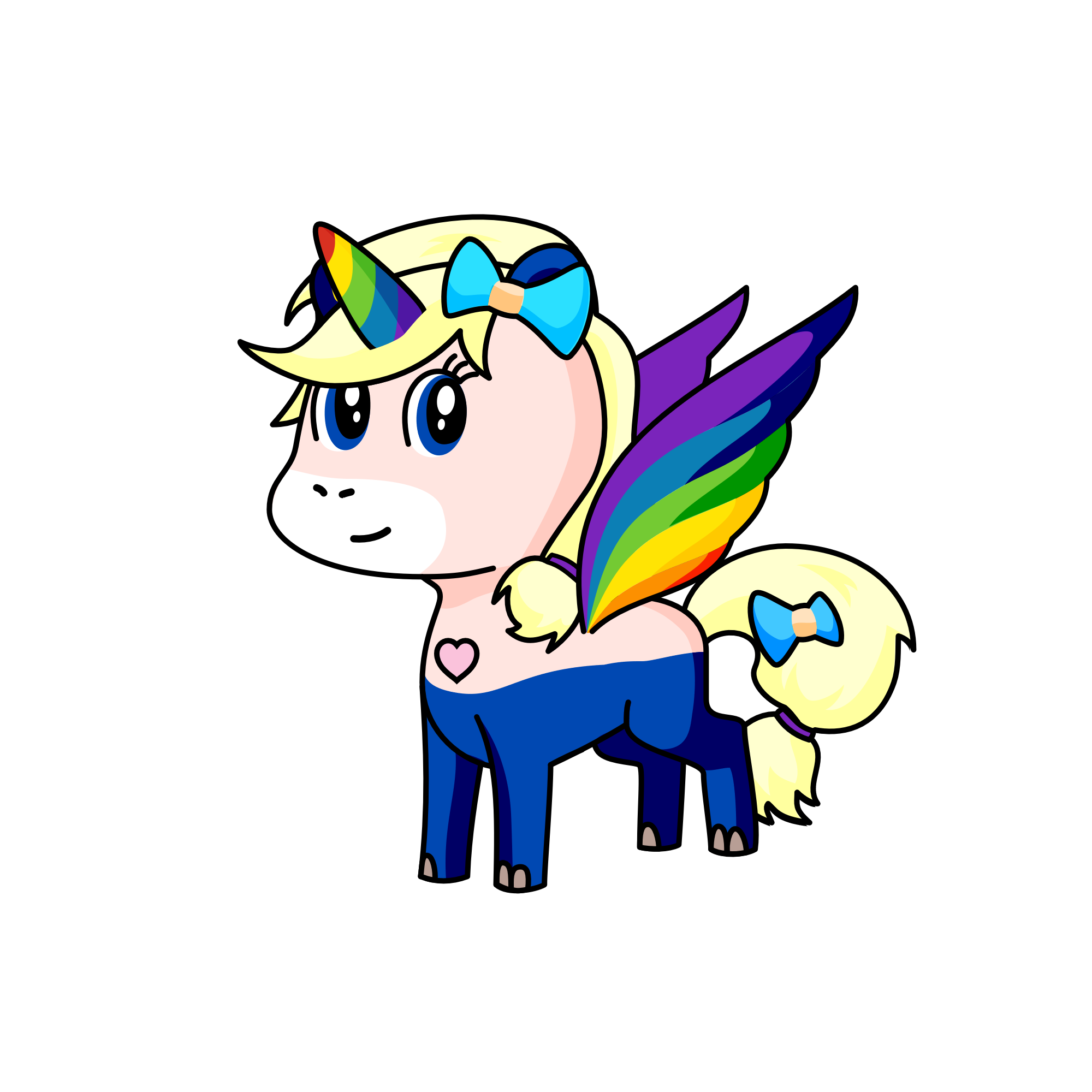 Gramma Rose, the unicorn