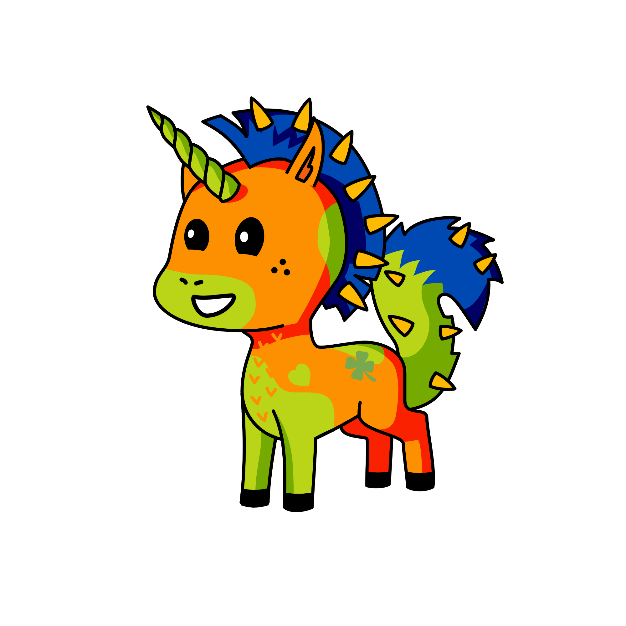 lucky, the unicorn