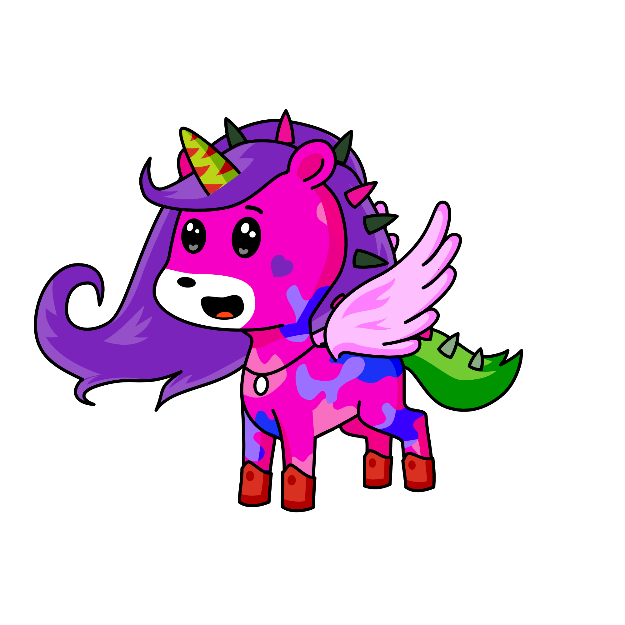 PELEADORA GE, the unicorn