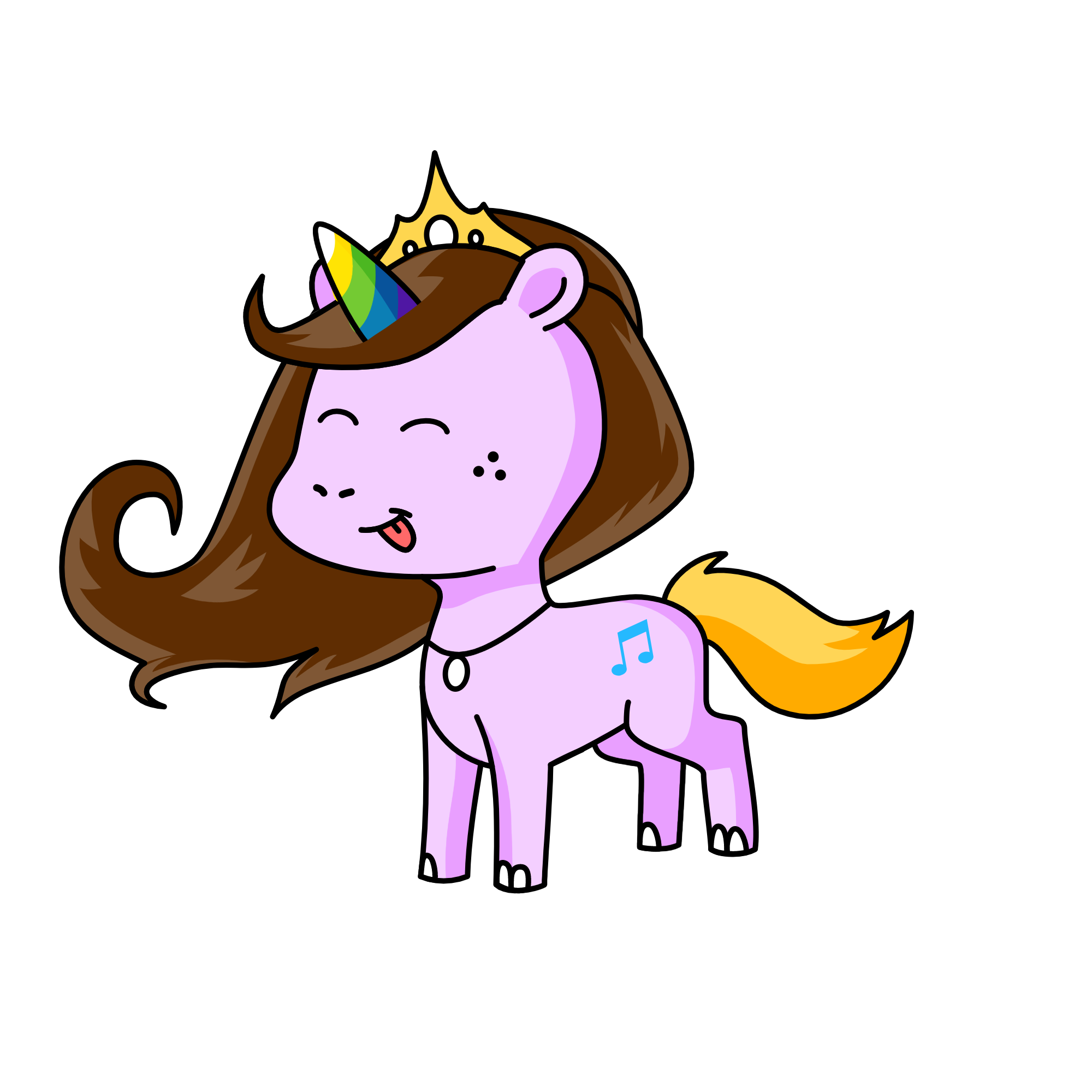 nightsky, the unicorn