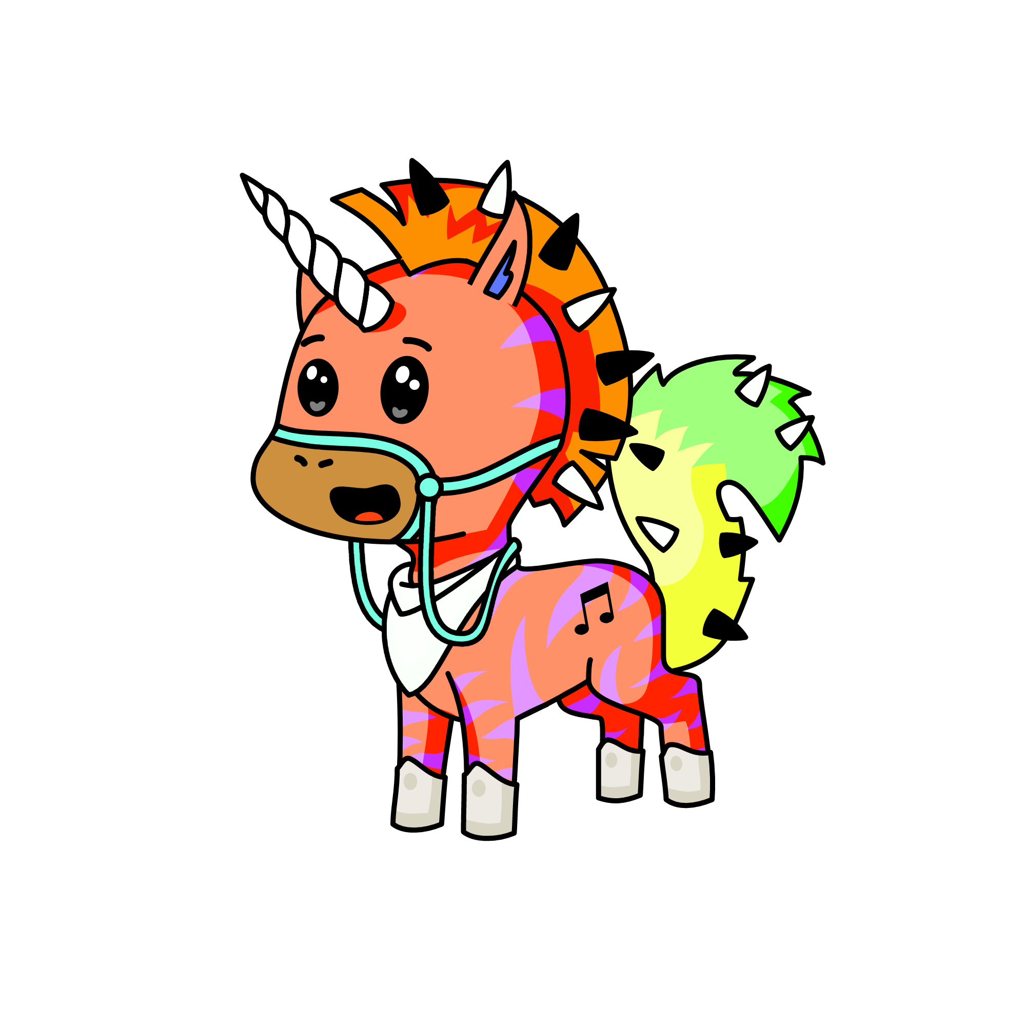 Rocky, the unicorn