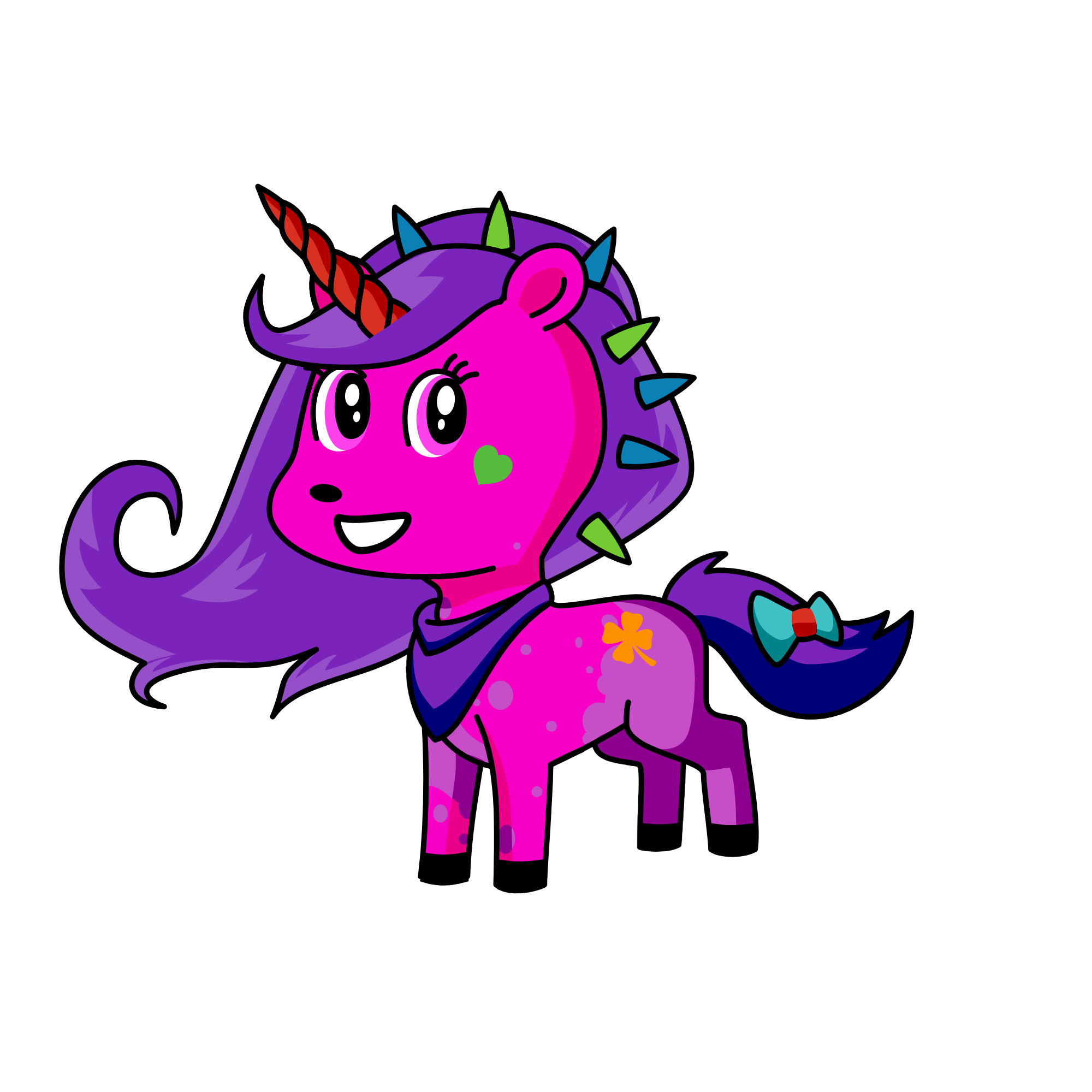 Kitty, the unicorn