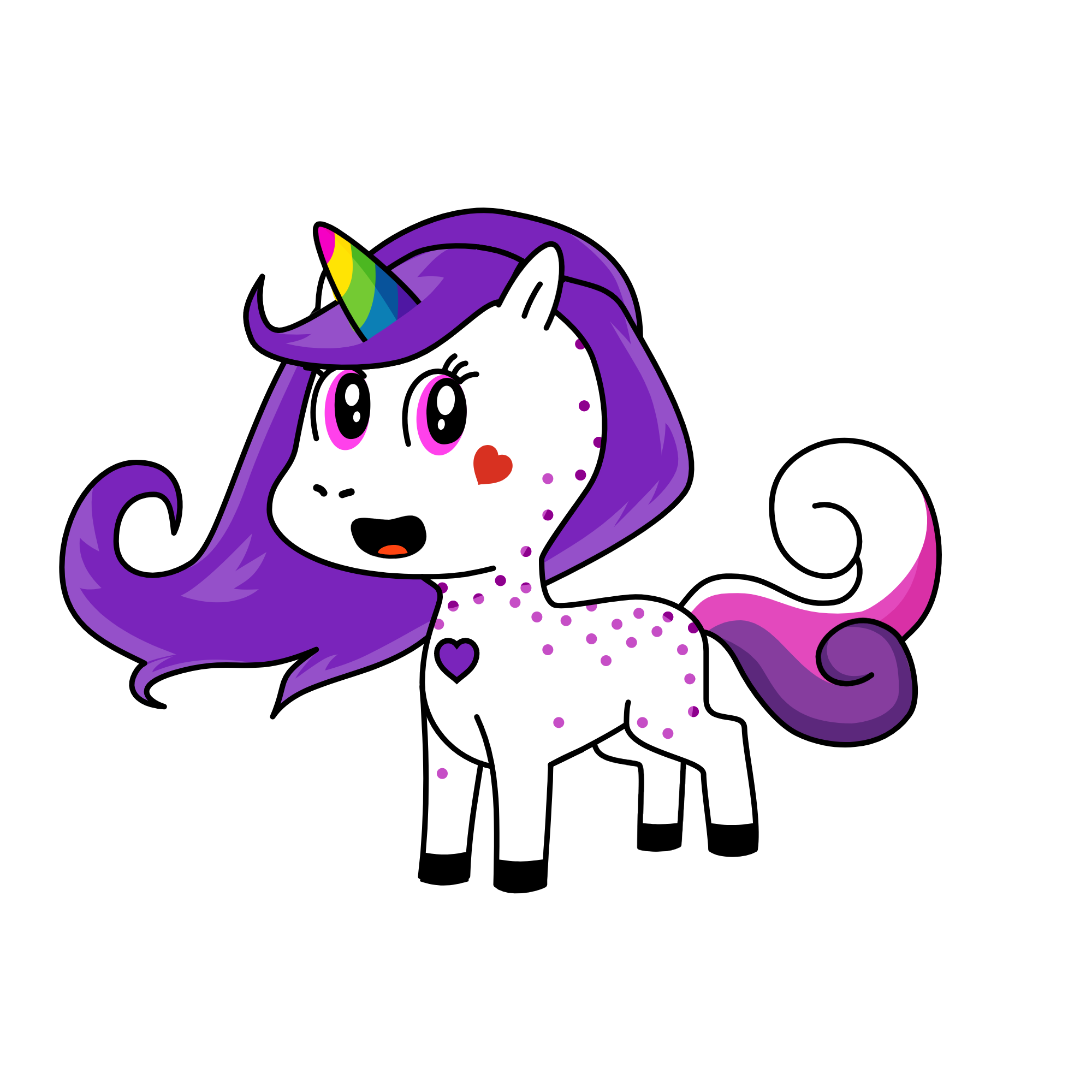 beautiful, the unicorn