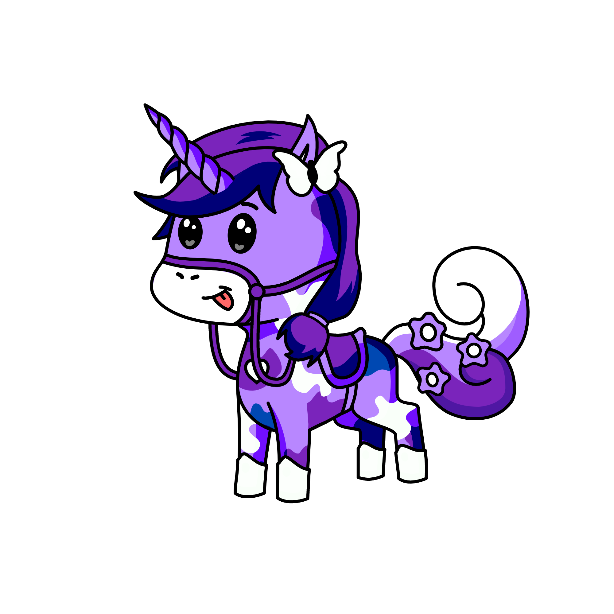 Poisy, the unicorn
