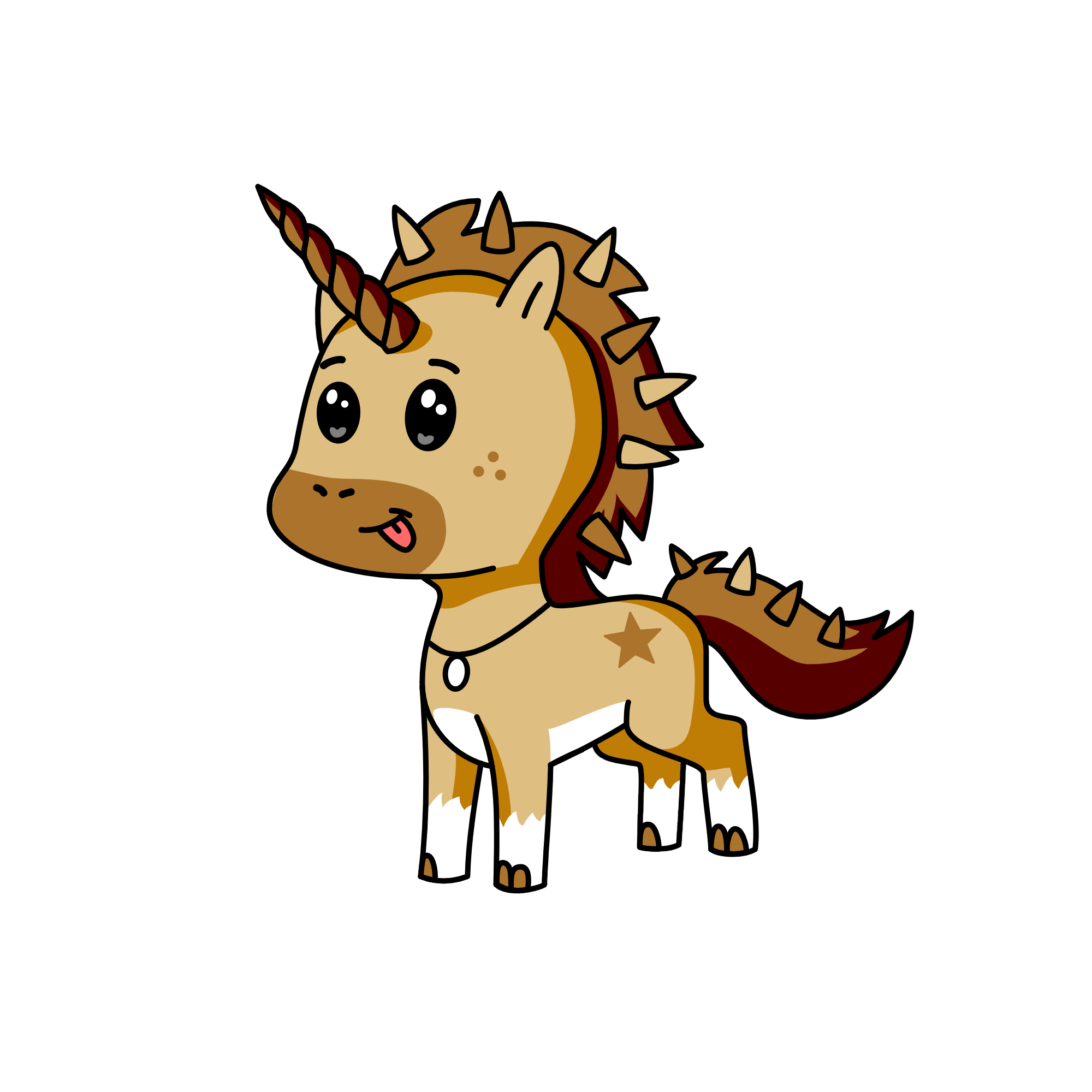 Chippy, the unicorn