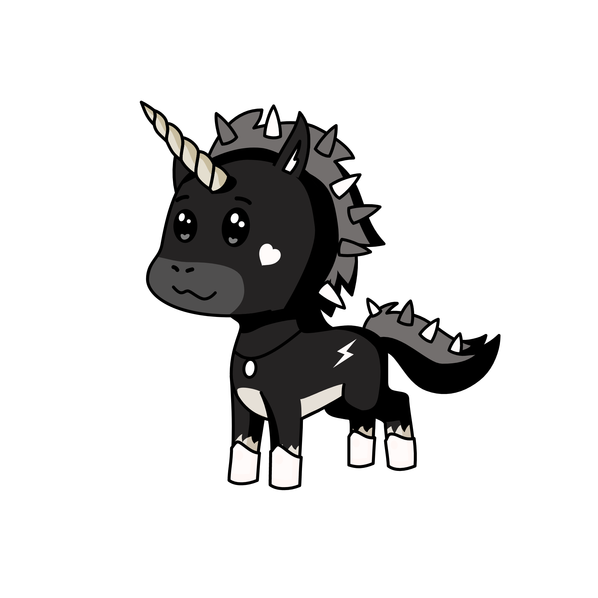 TV, the unicorn