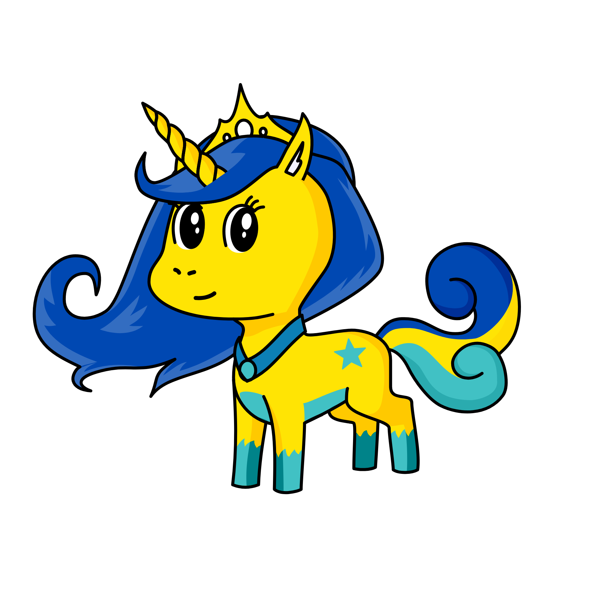 Cleo, the unicorn