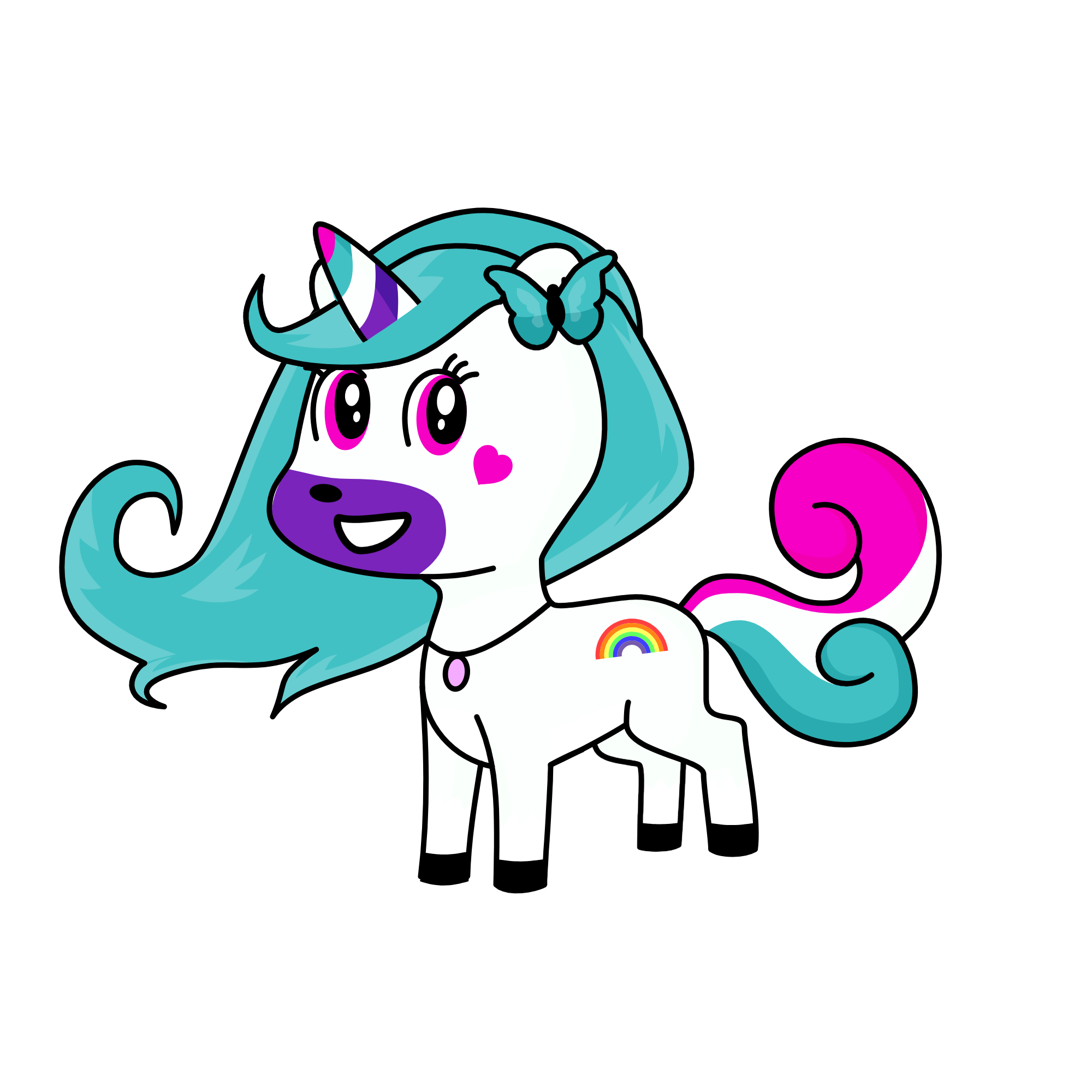 Izzy, the unicorn