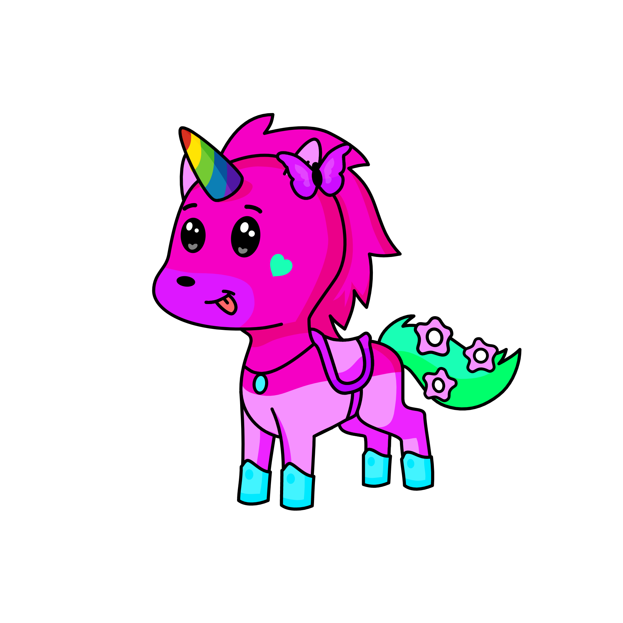 KATE MU, the unicorn