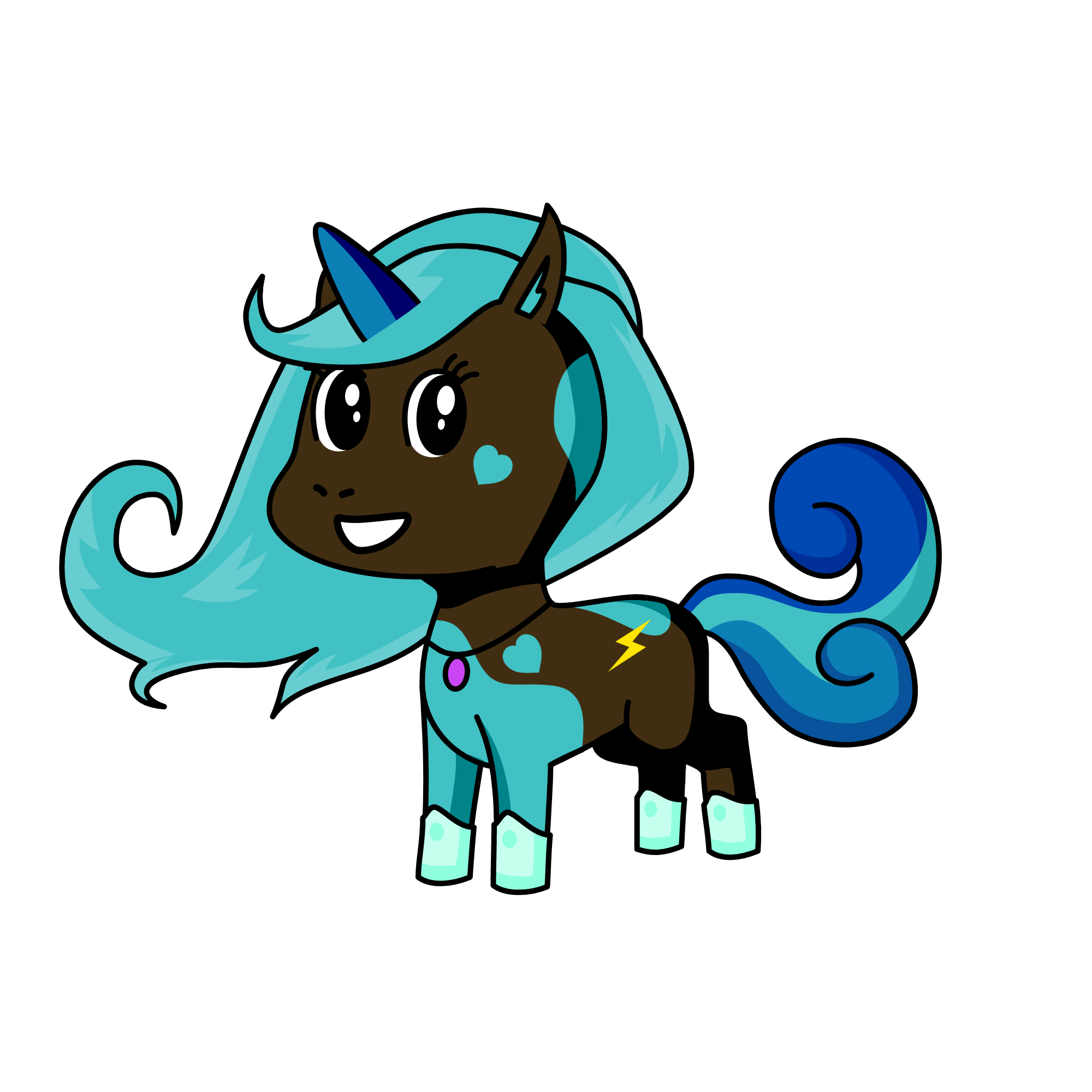 luna, the unicorn