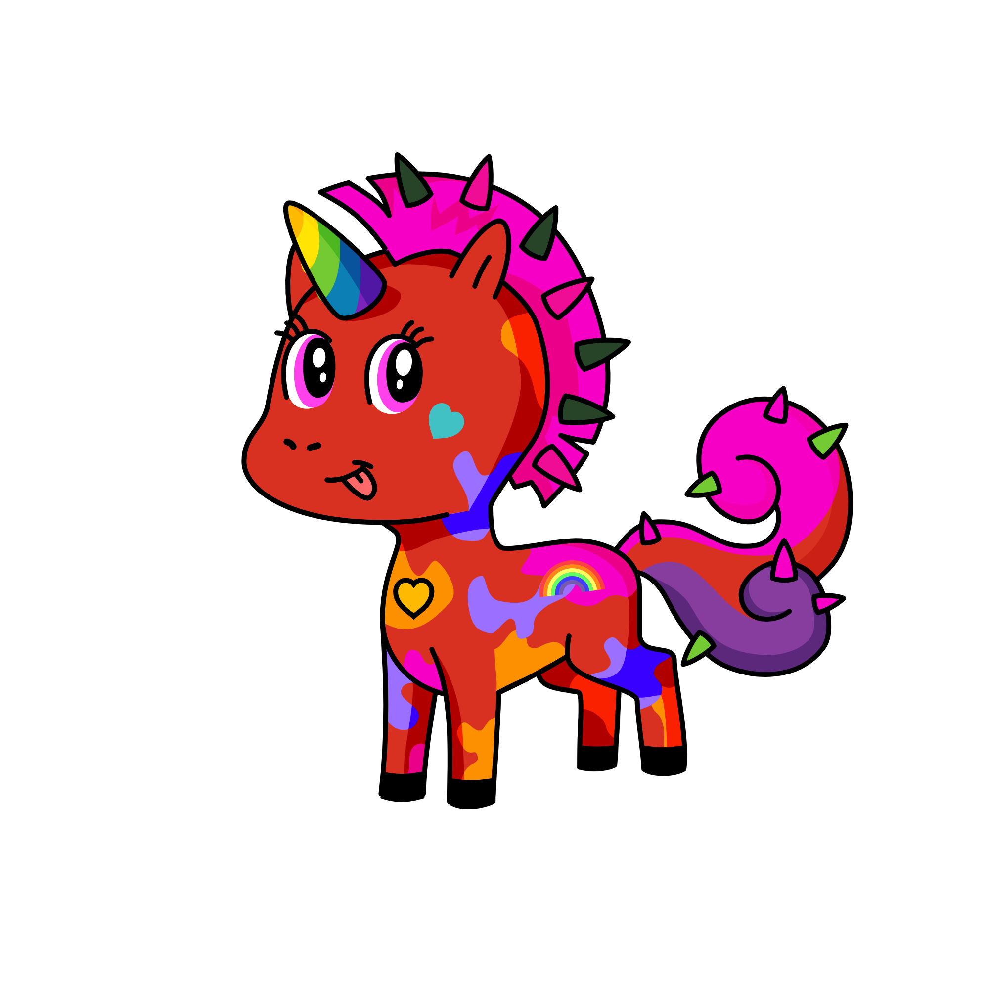 Ms.Buttercup, the unicorn