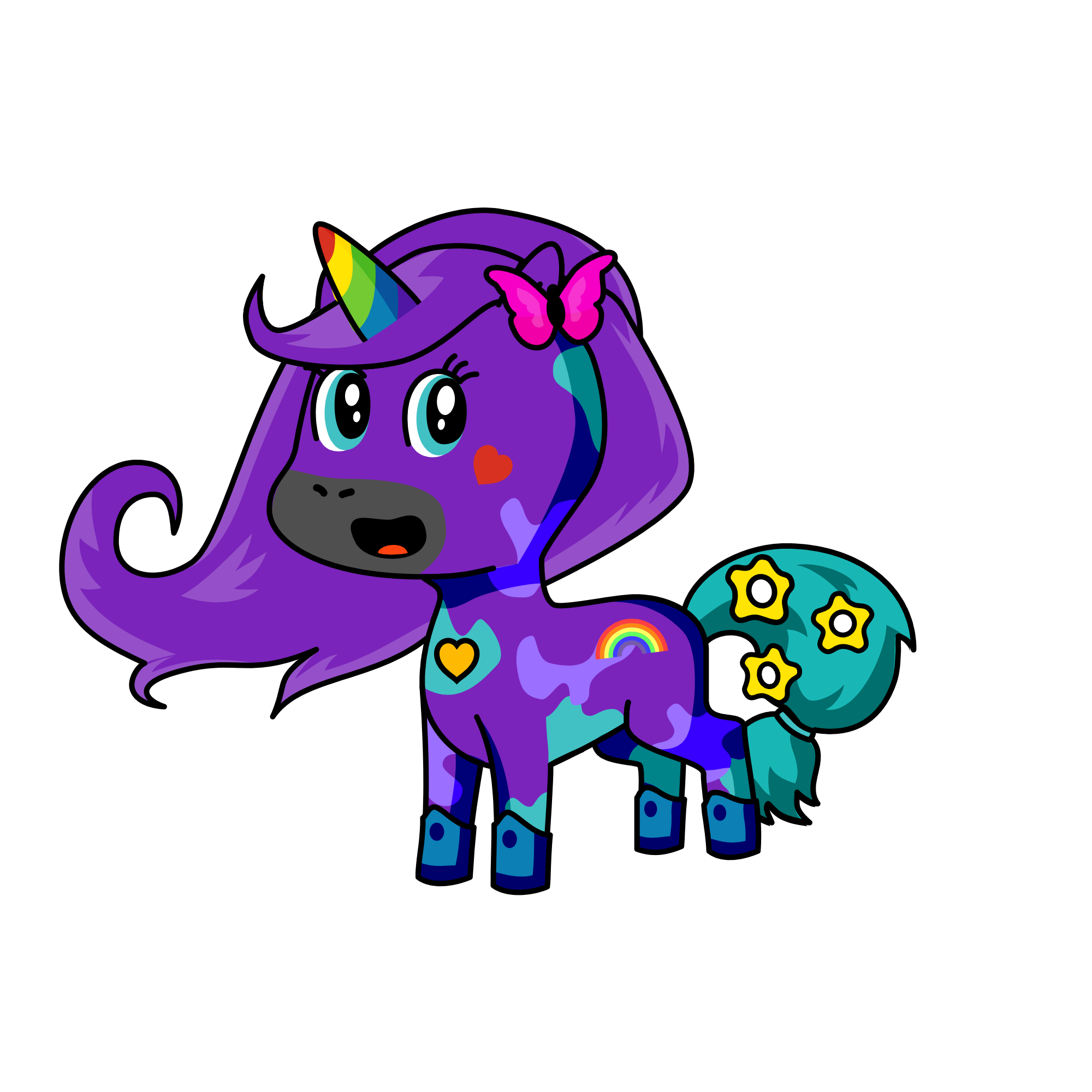 Diamond , the unicorn