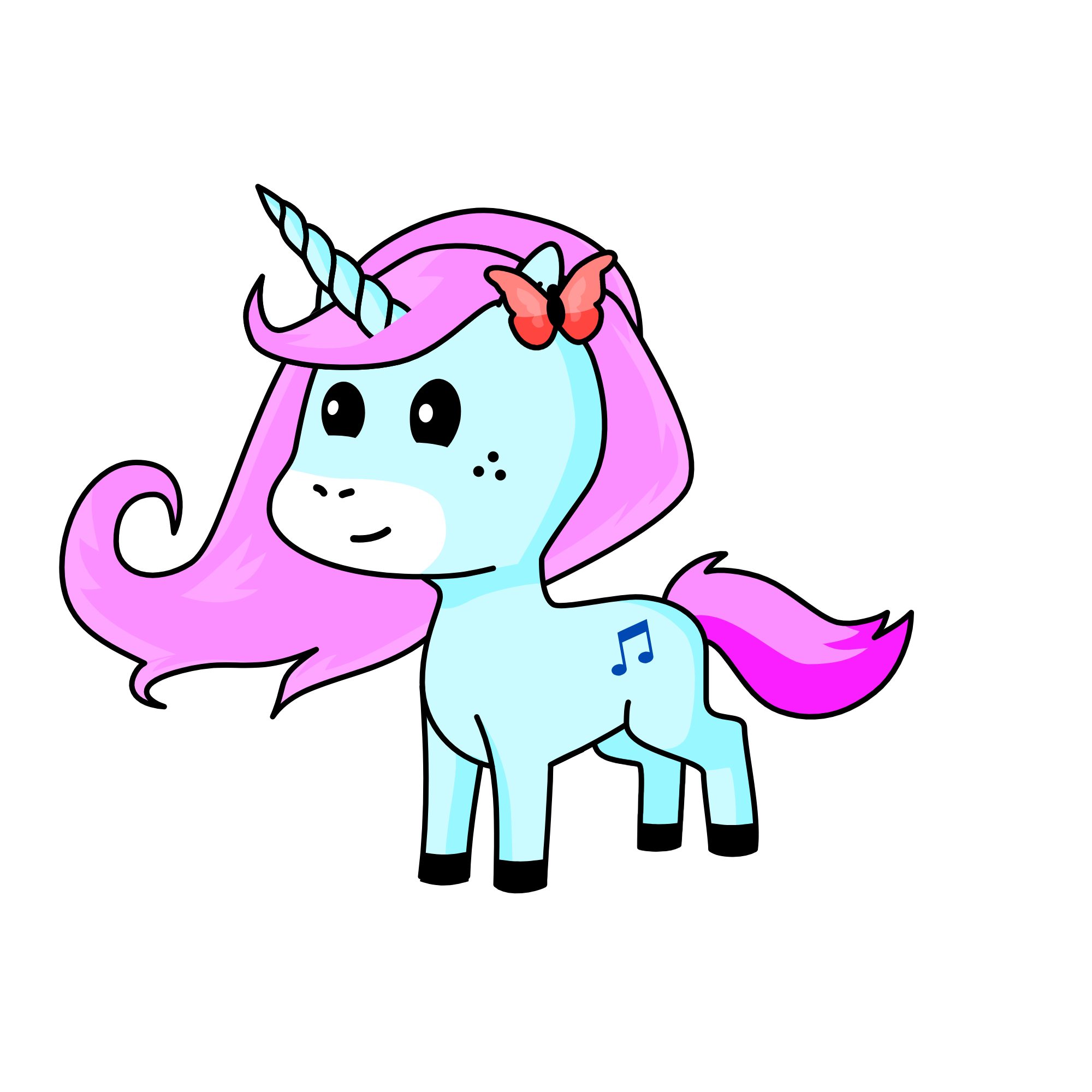 Midnight Symphony, the unicorn