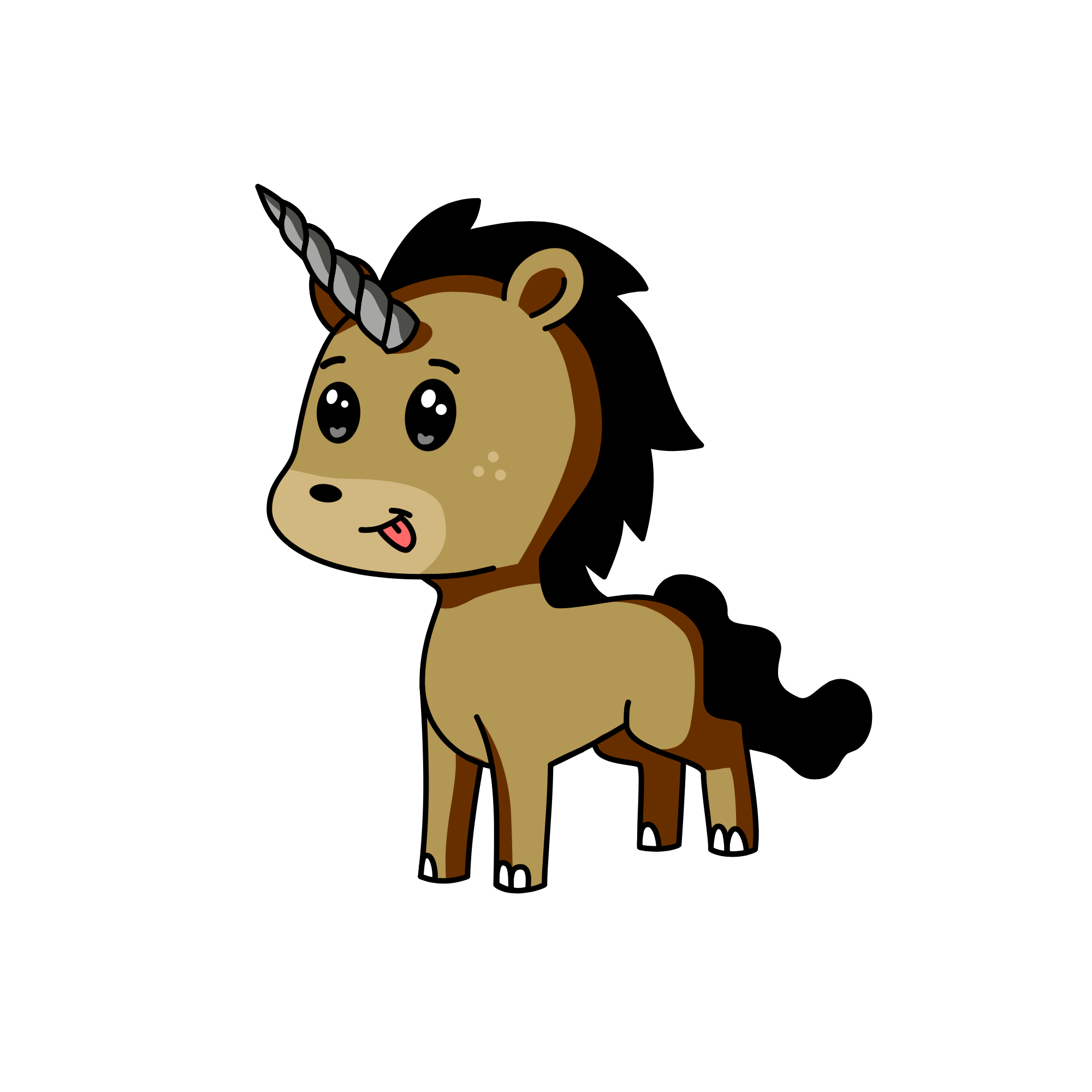 Rubaby, the unicorn