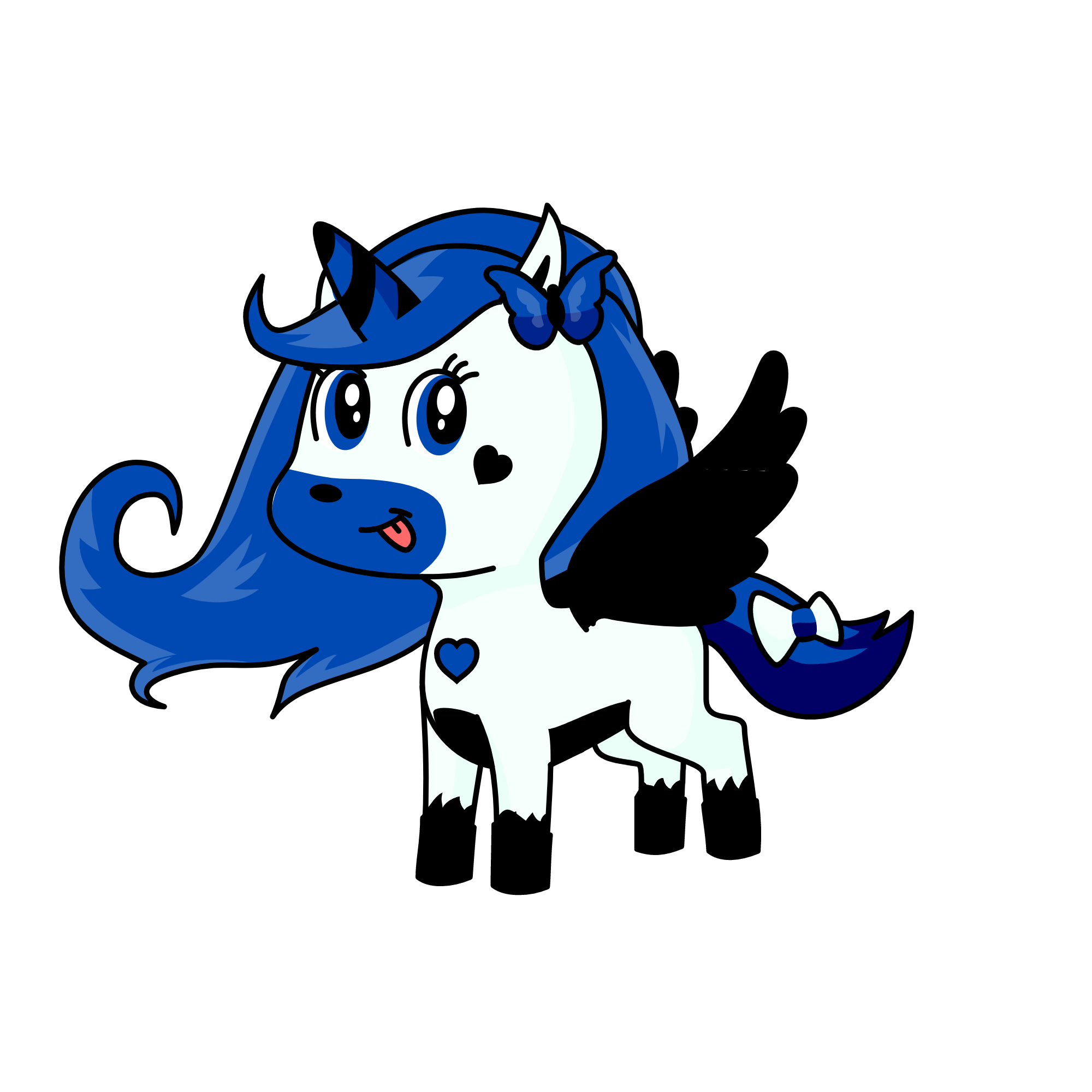 midnight princess, the unicorn